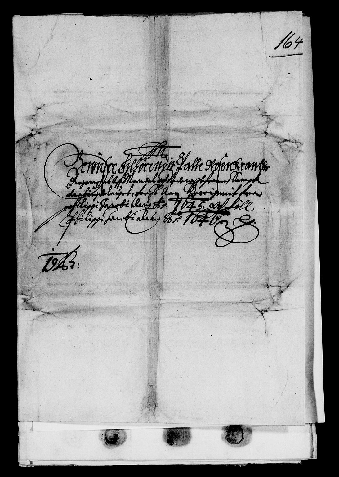 Rentekammeret inntil 1814, Reviderte regnskaper, Lensregnskaper, RA/EA-5023/R/Rb/Rbq/L0035: Nedenes len. Mandals len. Råbyggelag., 1645-1647
