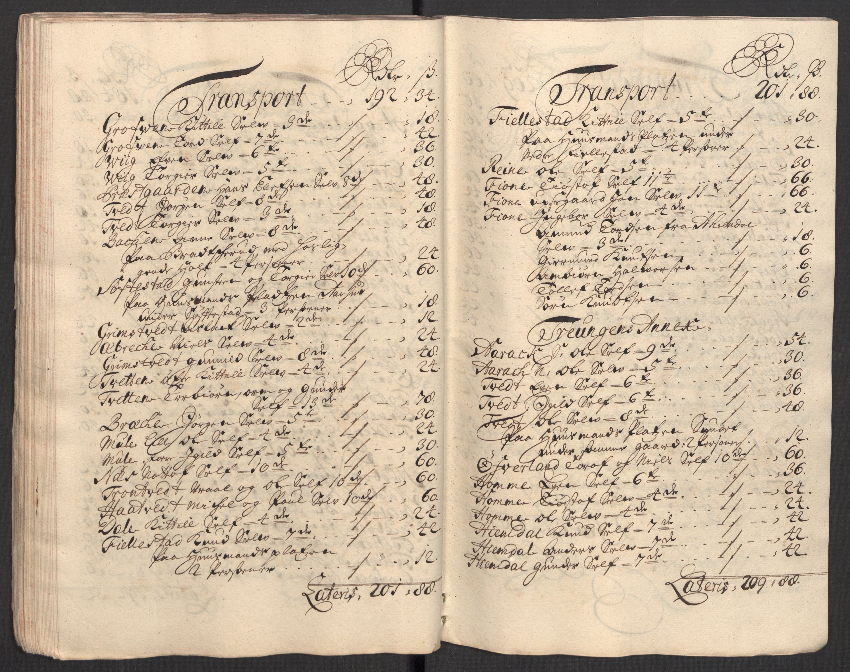 Rentekammeret inntil 1814, Reviderte regnskaper, Fogderegnskap, RA/EA-4092/R36/L2121: Fogderegnskap Øvre og Nedre Telemark og Bamble, 1711, s. 67