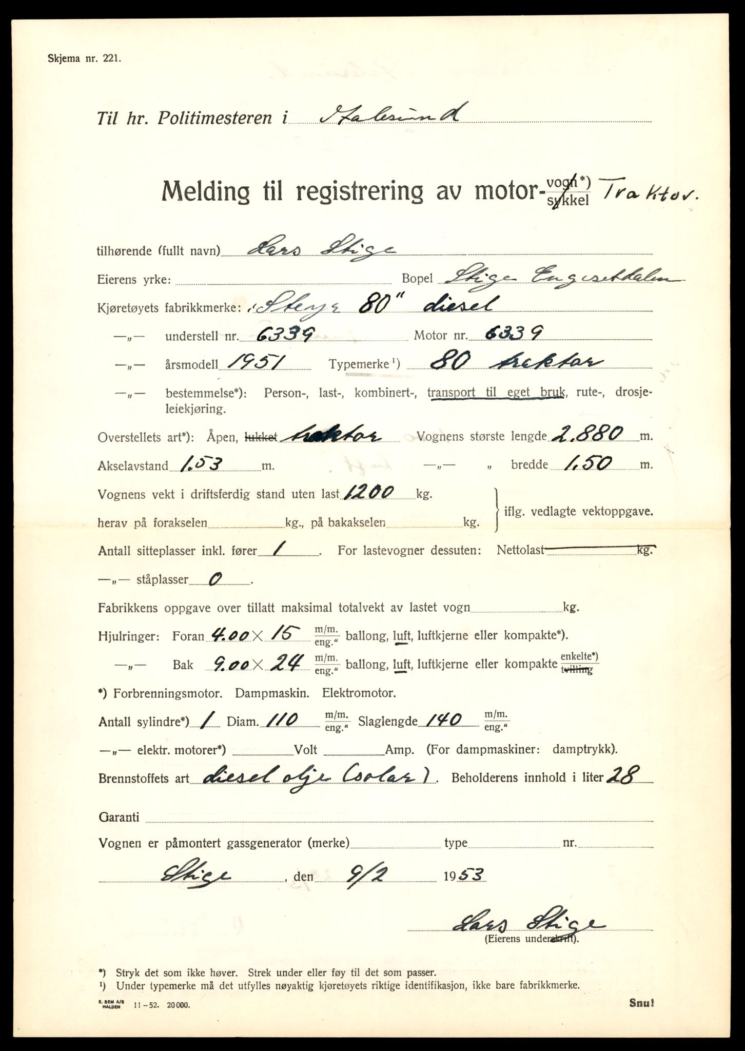 Møre og Romsdal vegkontor - Ålesund trafikkstasjon, AV/SAT-A-4099/F/Fe/L0033: Registreringskort for kjøretøy T 12151 - T 12474, 1927-1998, s. 3231