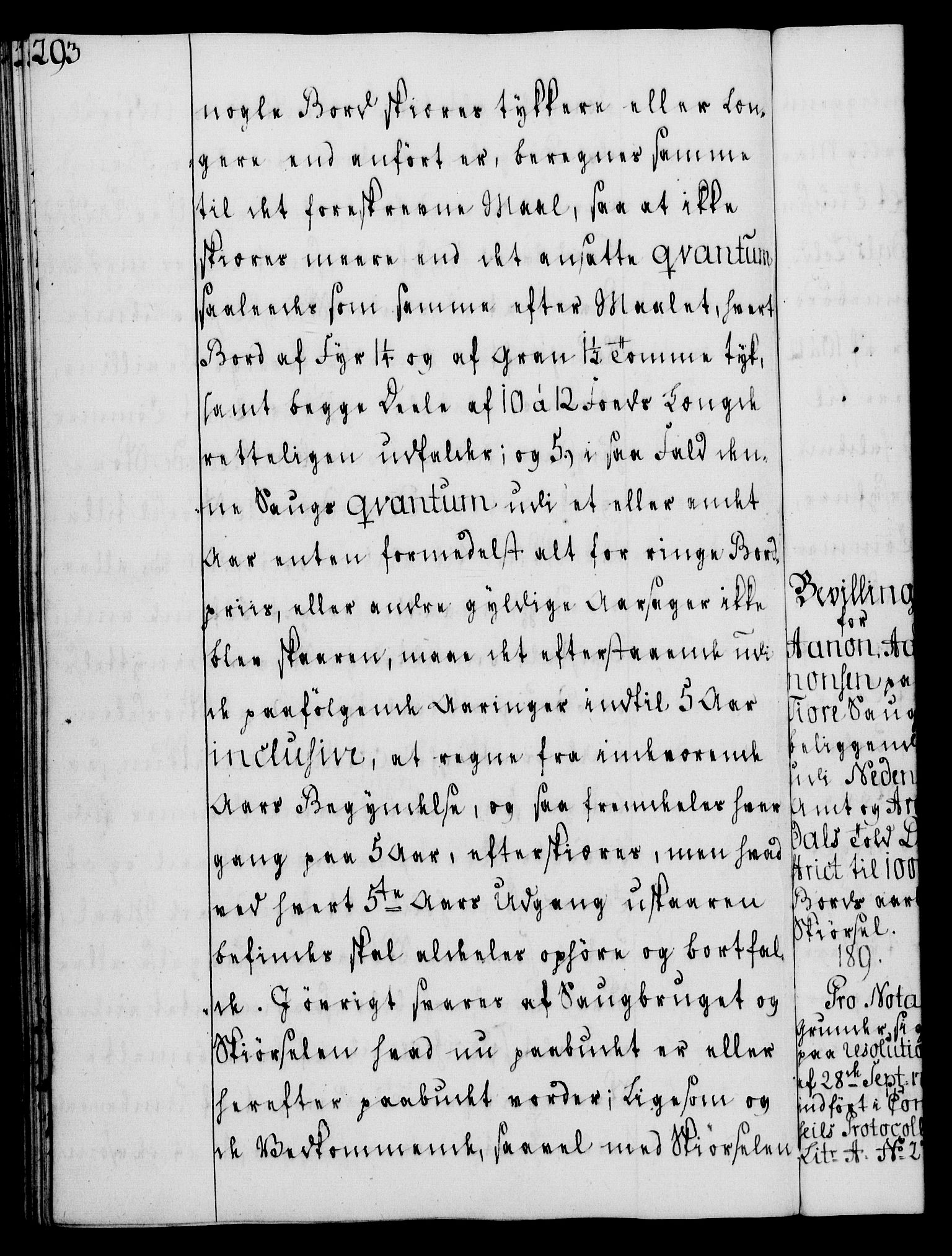 Rentekammeret, Kammerkanselliet, RA/EA-3111/G/Gg/Gga/L0008: Norsk ekspedisjonsprotokoll med register (merket RK 53.8), 1768-1771, s. 293