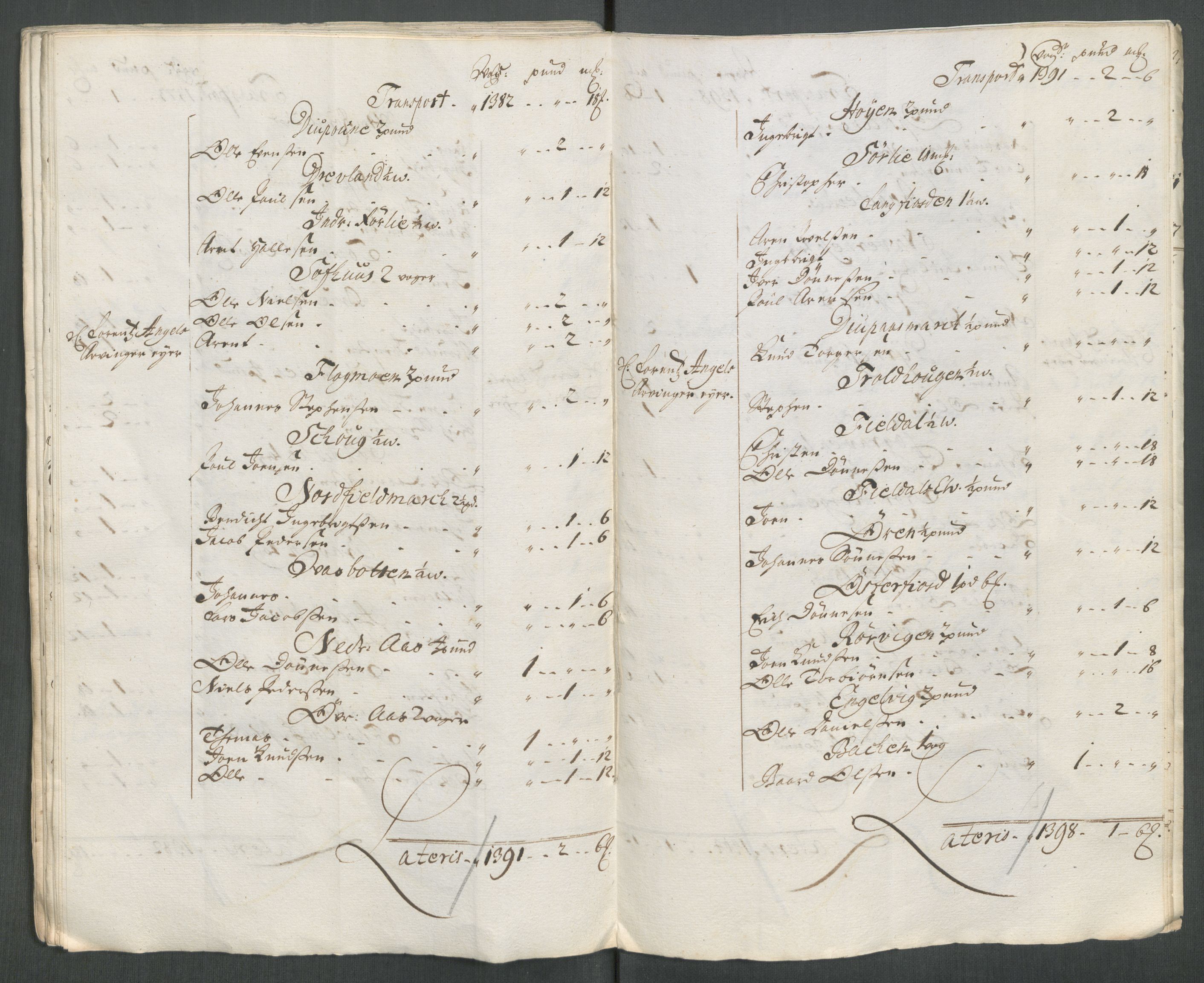 Rentekammeret inntil 1814, Reviderte regnskaper, Fogderegnskap, AV/RA-EA-4092/R65/L4512: Fogderegnskap Helgeland, 1712-1713, s. 363