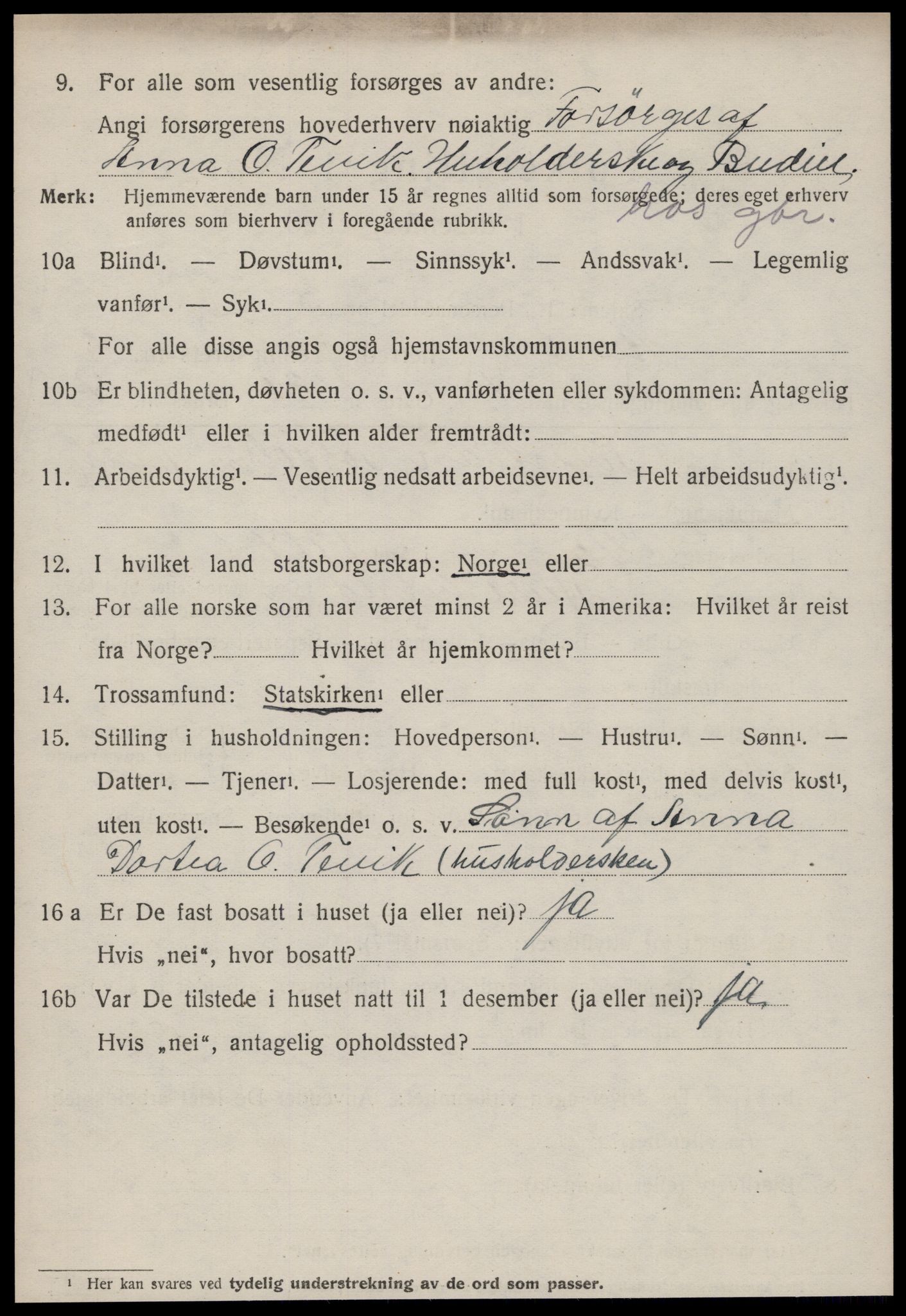 SAT, Folketelling 1920 for 1569 Aure herred, 1920, s. 1241