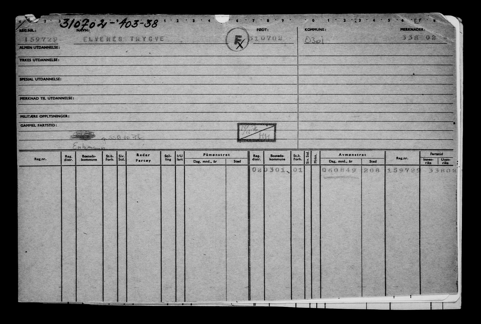 Direktoratet for sjømenn, AV/RA-S-3545/G/Gb/L0045: Hovedkort, 1902, s. 275