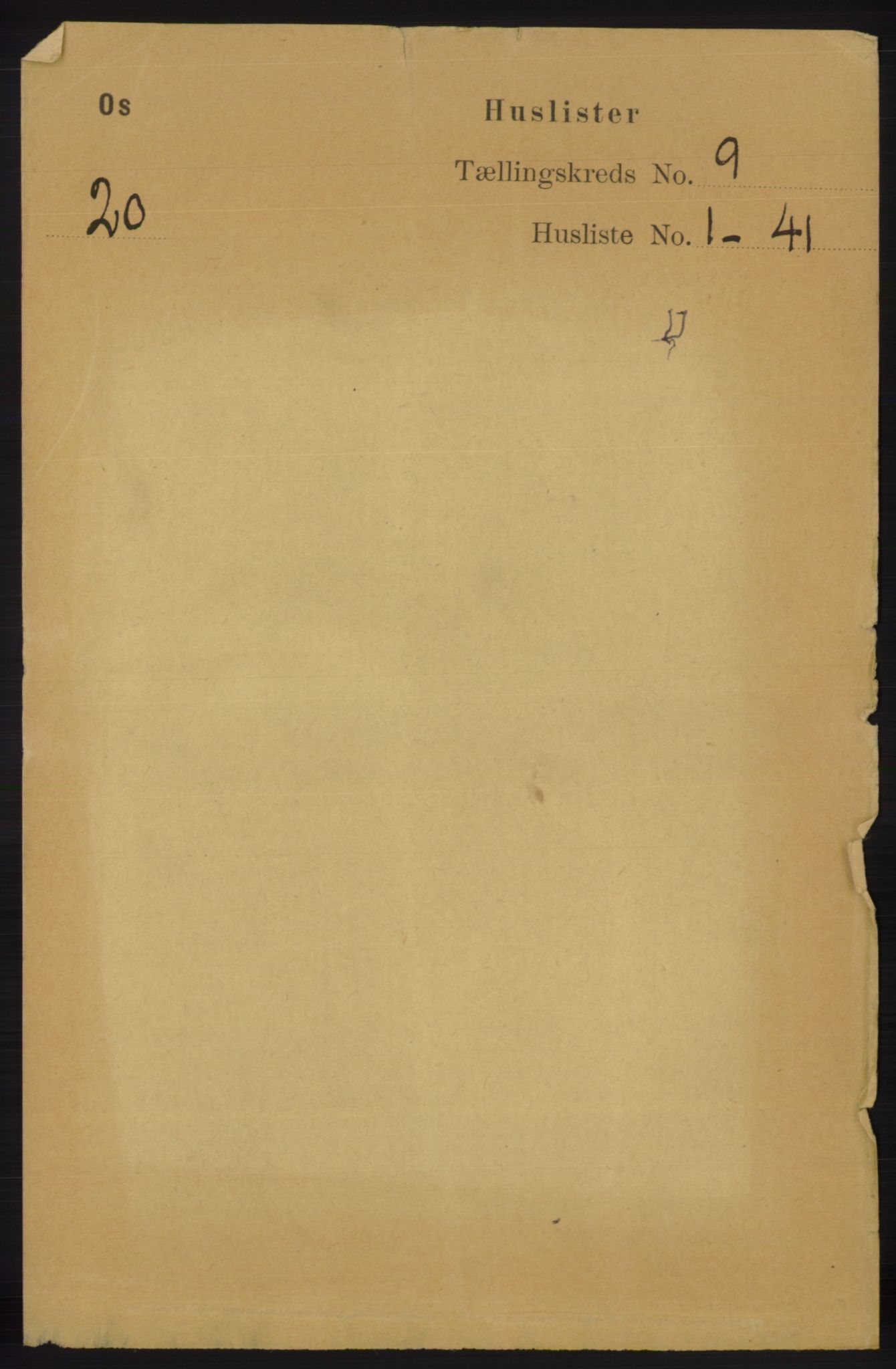 RA, Folketelling 1891 for 1243 Os herred, 1891, s. 1904