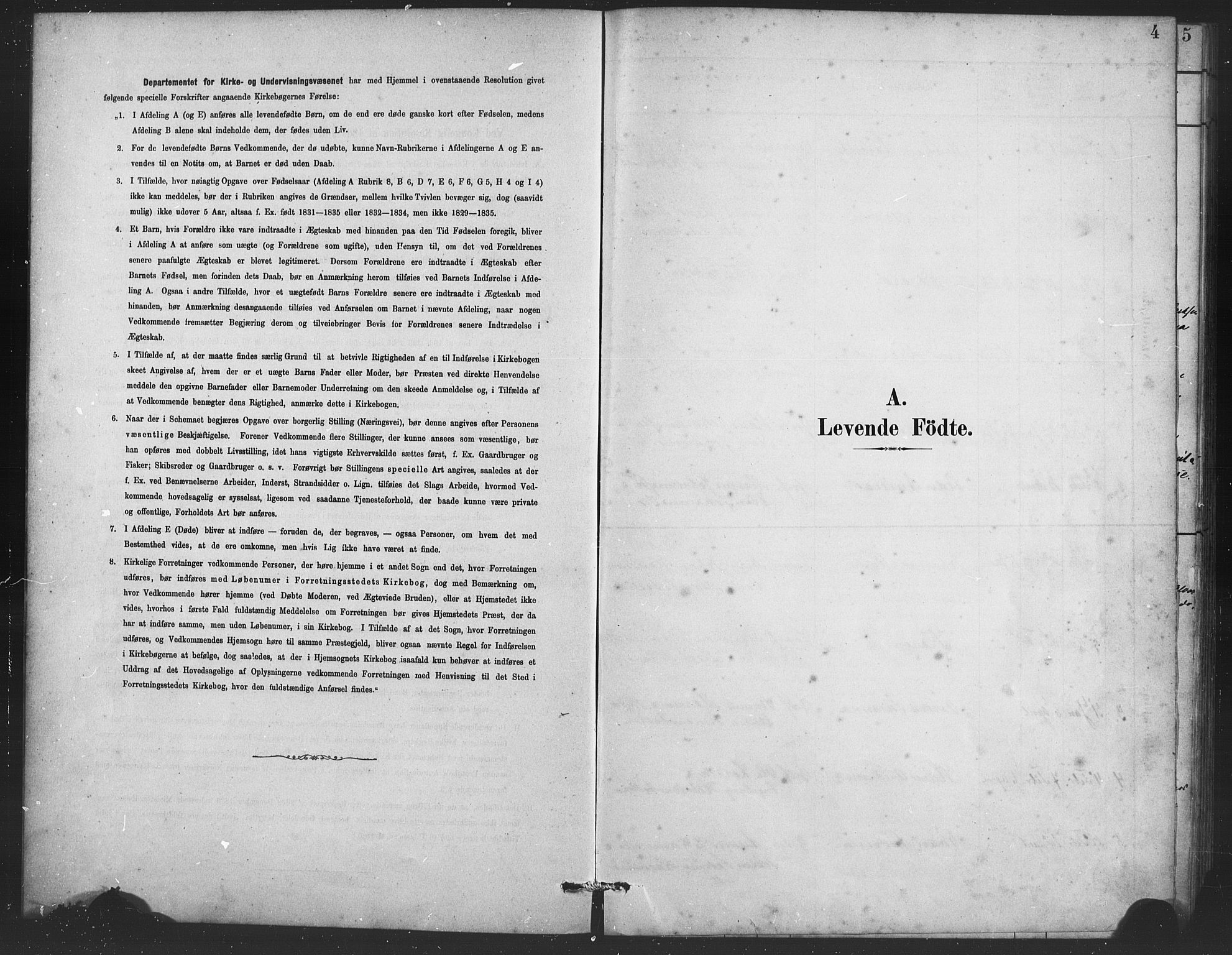 Alversund Sokneprestembete, SAB/A-73901/H/Ha/Haa/Haaa/L0001: Ministerialbok nr. A 1, 1882-1896, s. 4