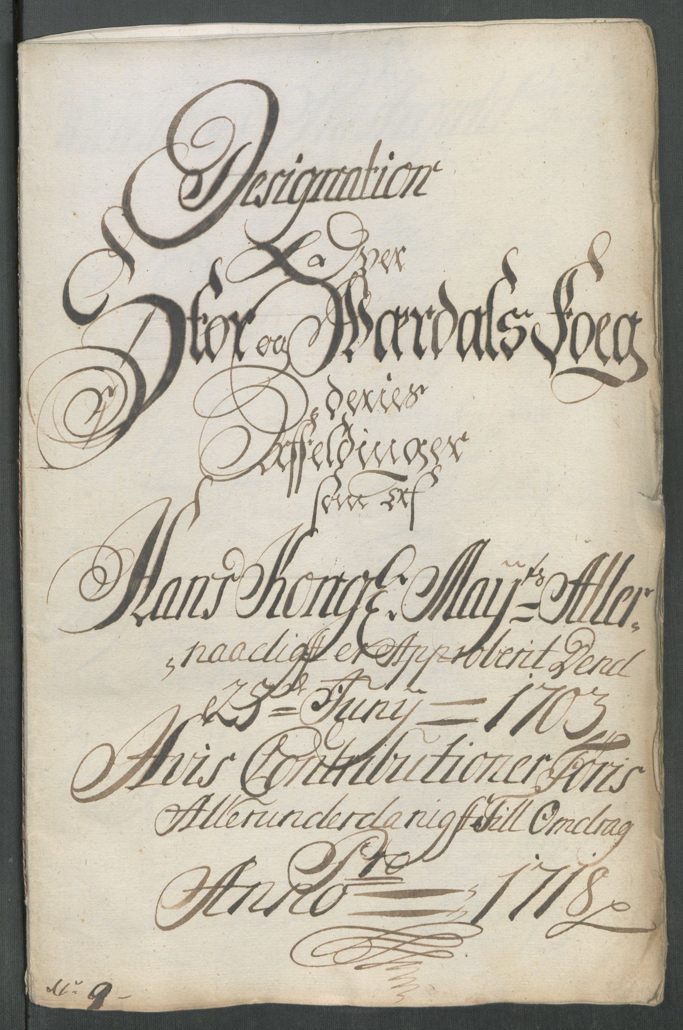 Rentekammeret inntil 1814, Reviderte regnskaper, Fogderegnskap, RA/EA-4092/R62/L4208: Fogderegnskap Stjørdal og Verdal, 1718, s. 269