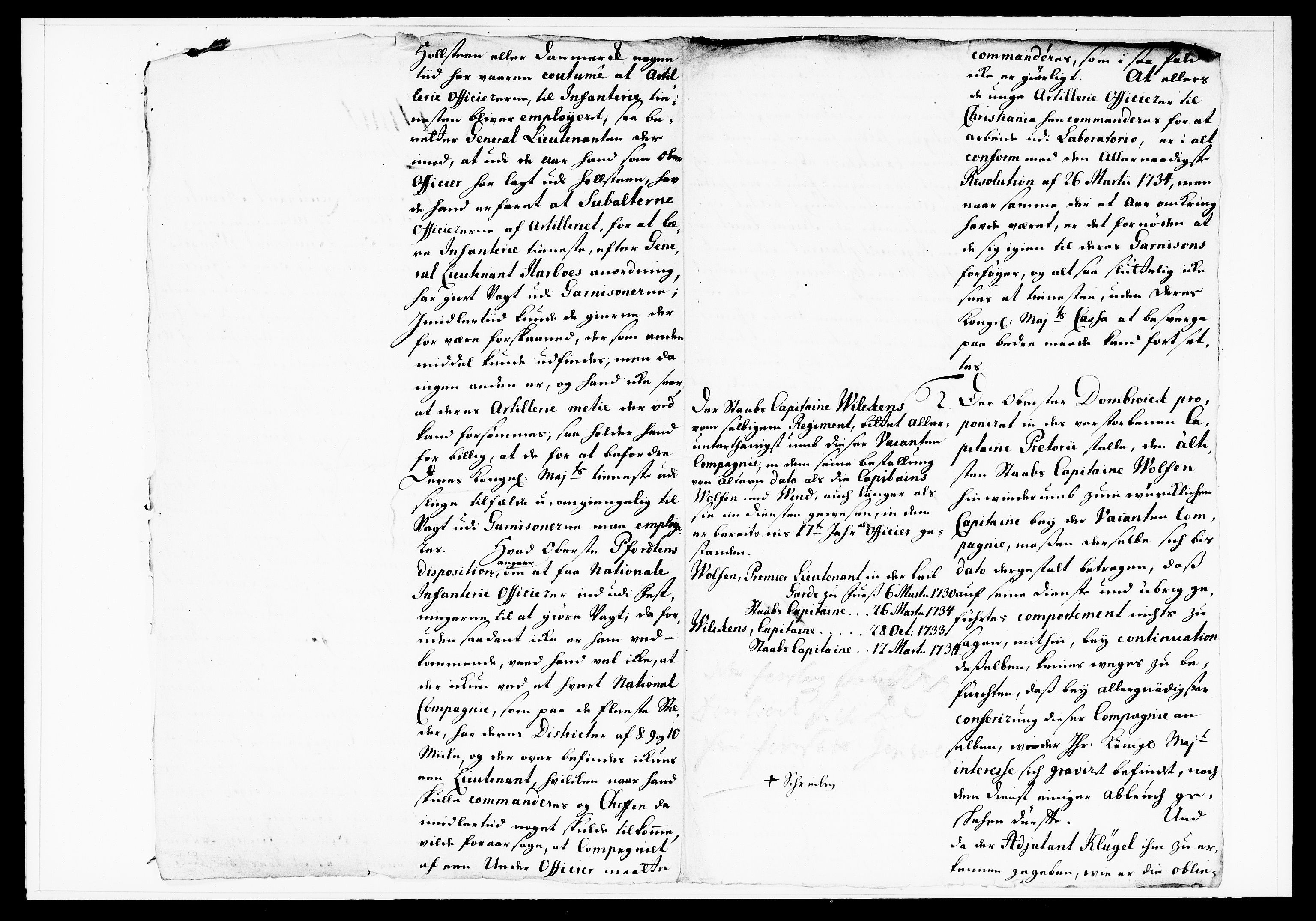 Krigskollegiet, Krigskancelliet, DRA/A-0006/-/1122-1129: Refererede sager, 1735, s. 5