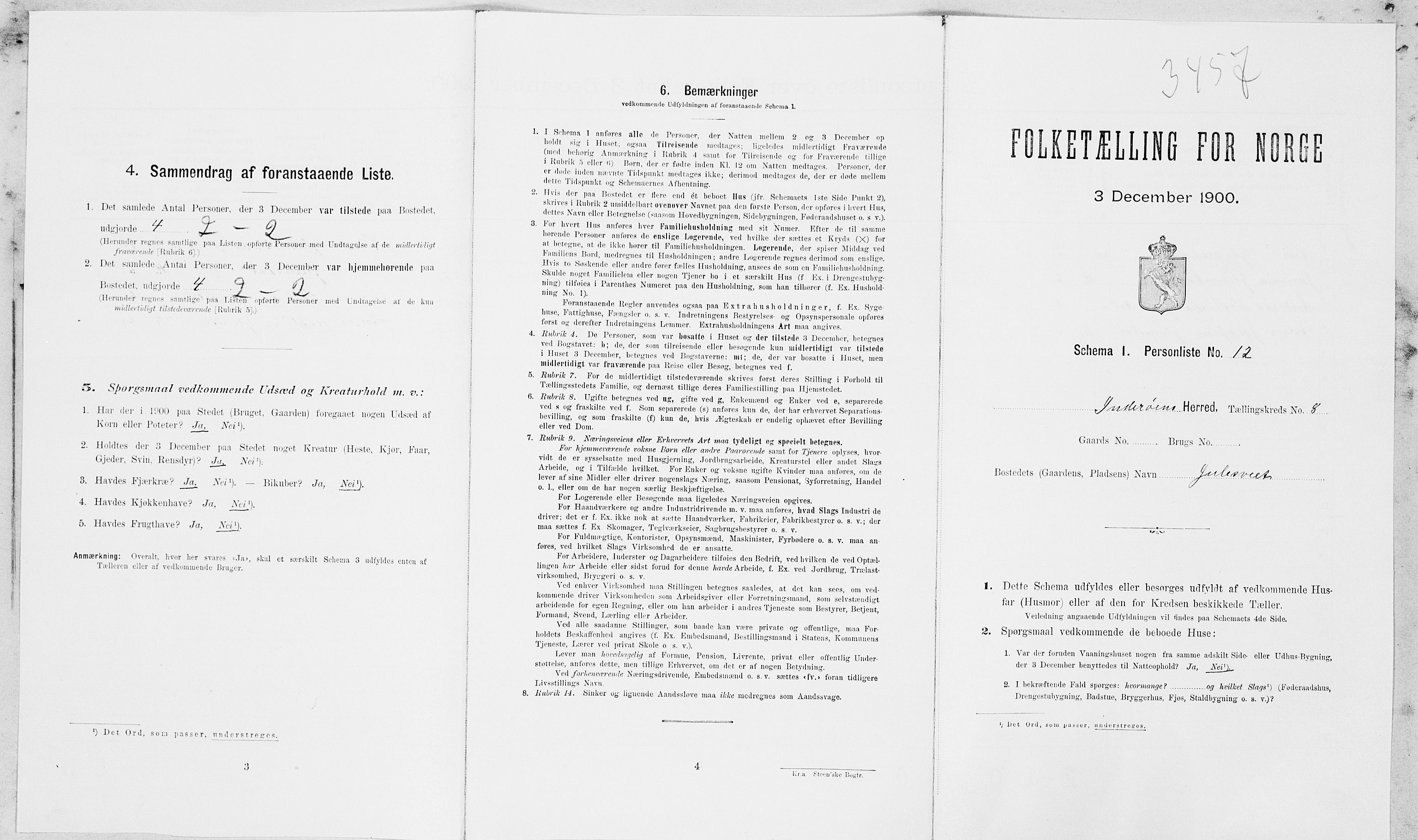 SAT, Folketelling 1900 for 1729 Inderøy herred, 1900, s. 1095