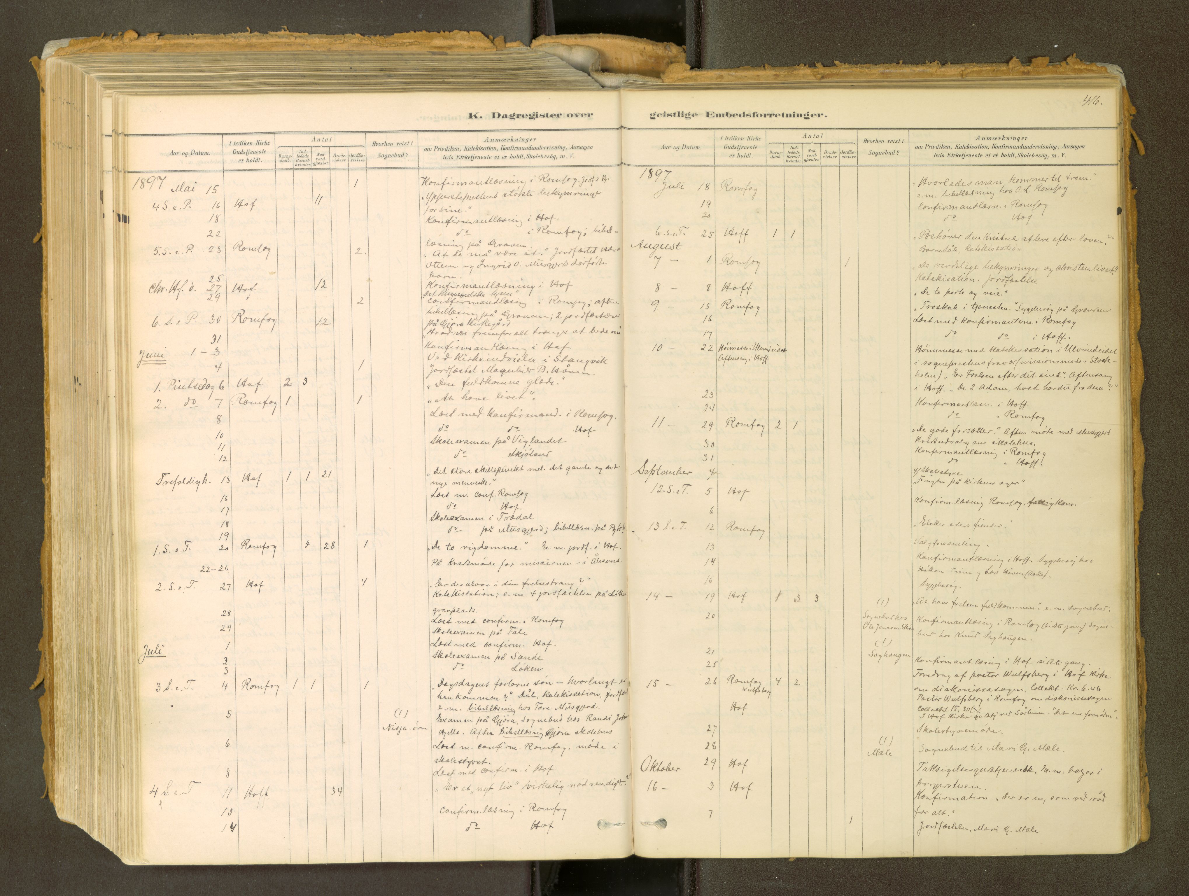 Sunndal sokneprestkontor, SAT/A-1085/1/I/I1/I1a: Ministerialbok nr. 2, 1877-1914, s. 416