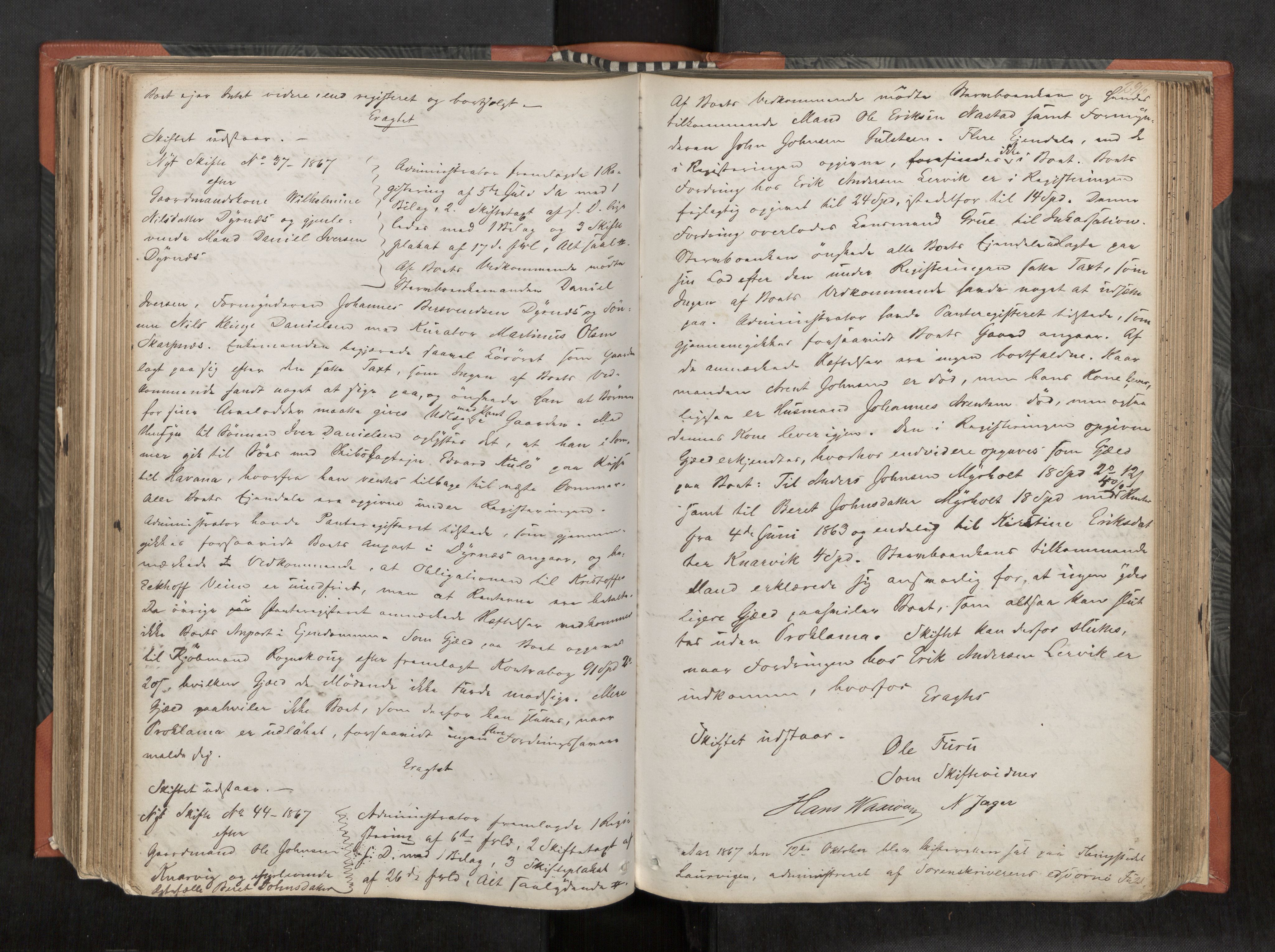 Nordmøre sorenskriveri, AV/SAT-A-4132/1/3/3B/L0002: Forhandlingsprotokoll nr. 02, 1860-1872, s. 296