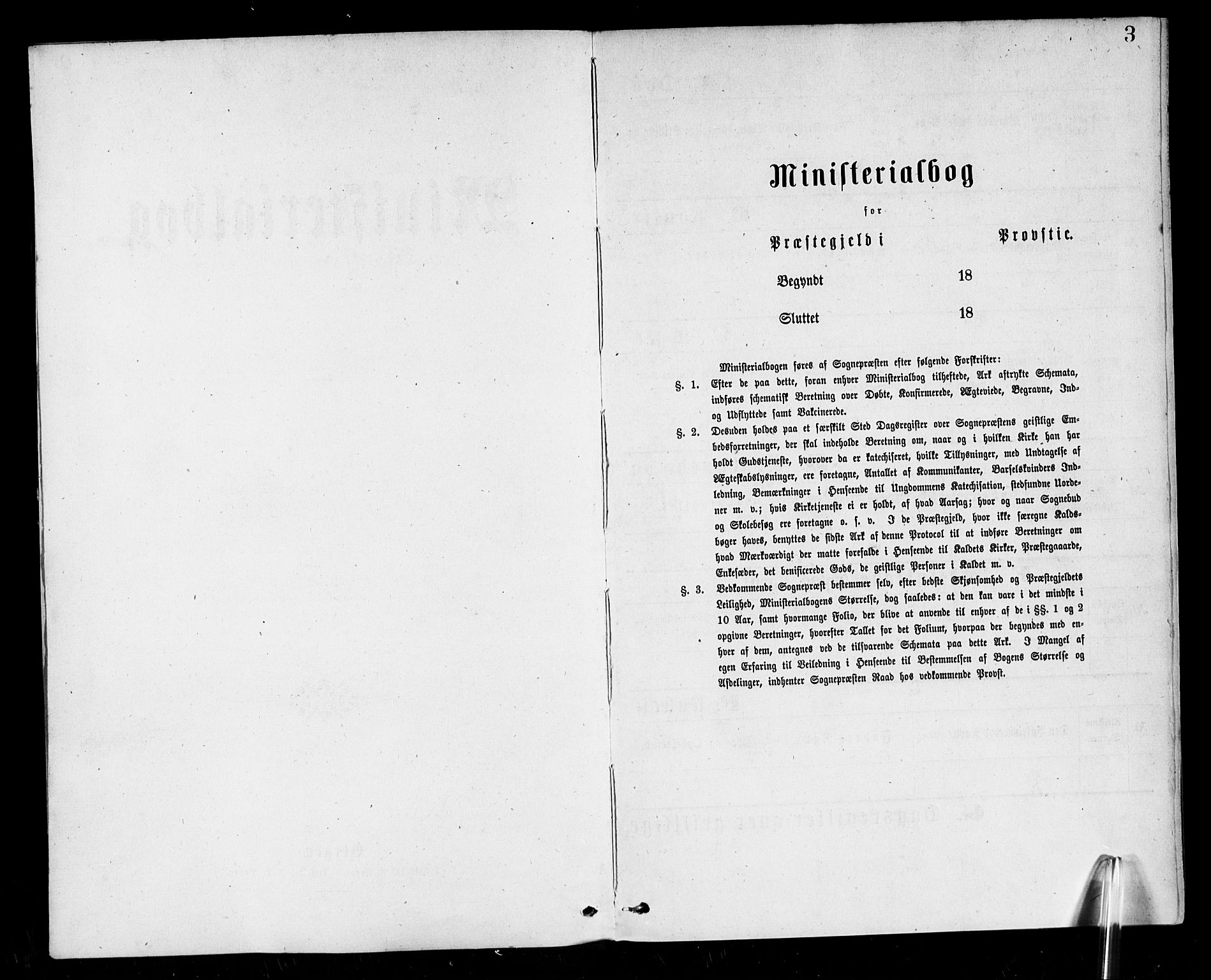 Den norske sjømannsmisjon i utlandet/New York, SAB/SAB/PA-0110/H/Ha/L0001: Ministerialbok nr. A 1, 1878-1885, s. 3