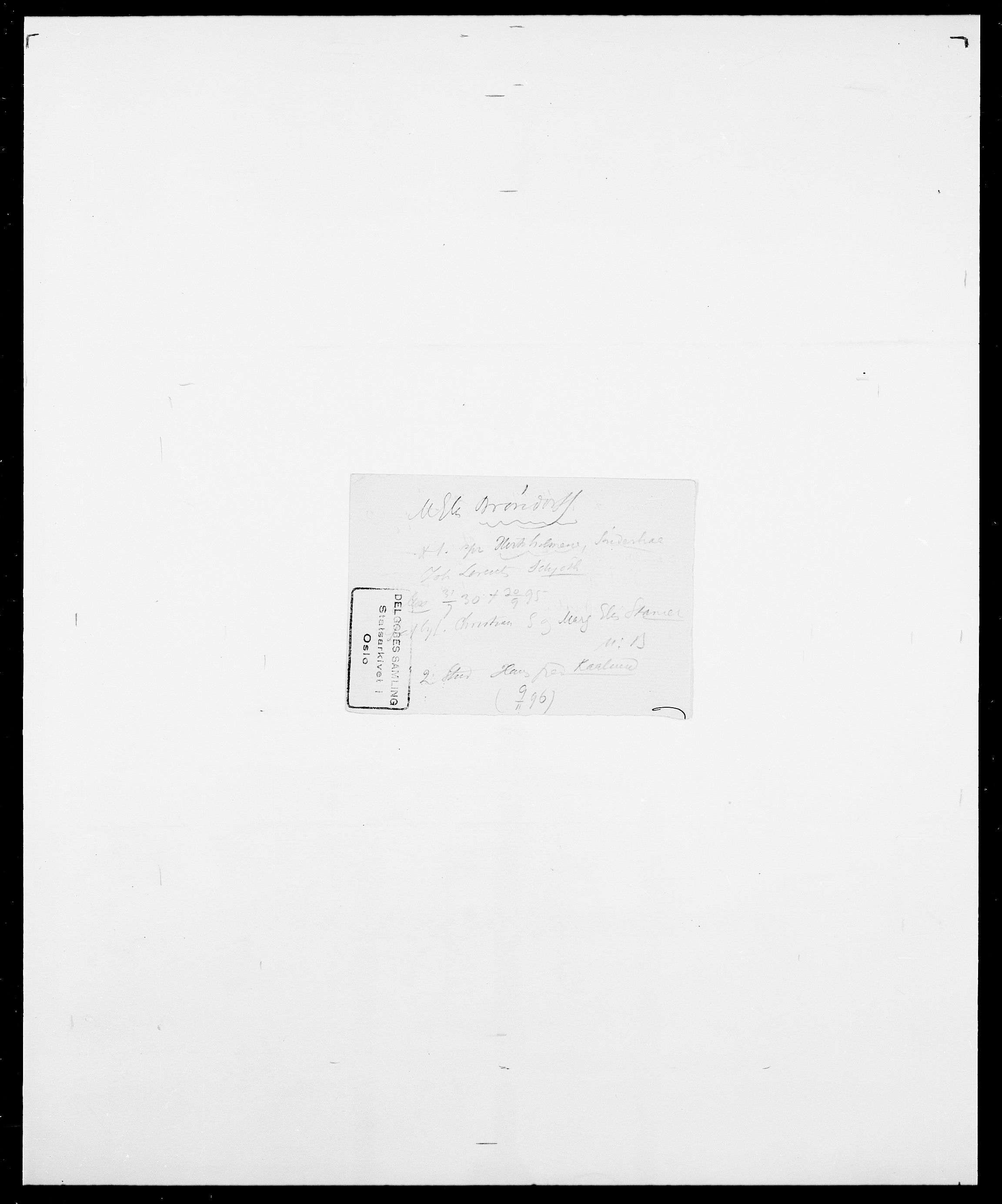 Delgobe, Charles Antoine - samling, SAO/PAO-0038/D/Da/L0006: Brambani - Brønø, s. 964