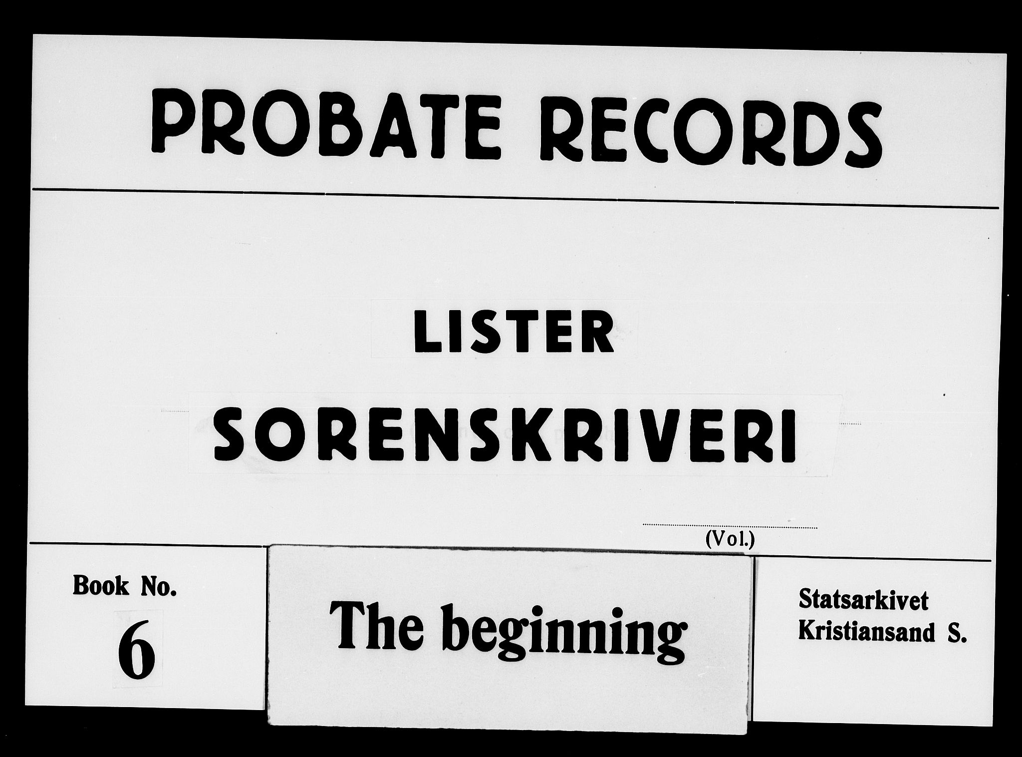 Lister sorenskriveri, AV/SAK-1221-0003/H/Hc/L0006: Skifteprotokoll nr 6 med register, 1693-1695