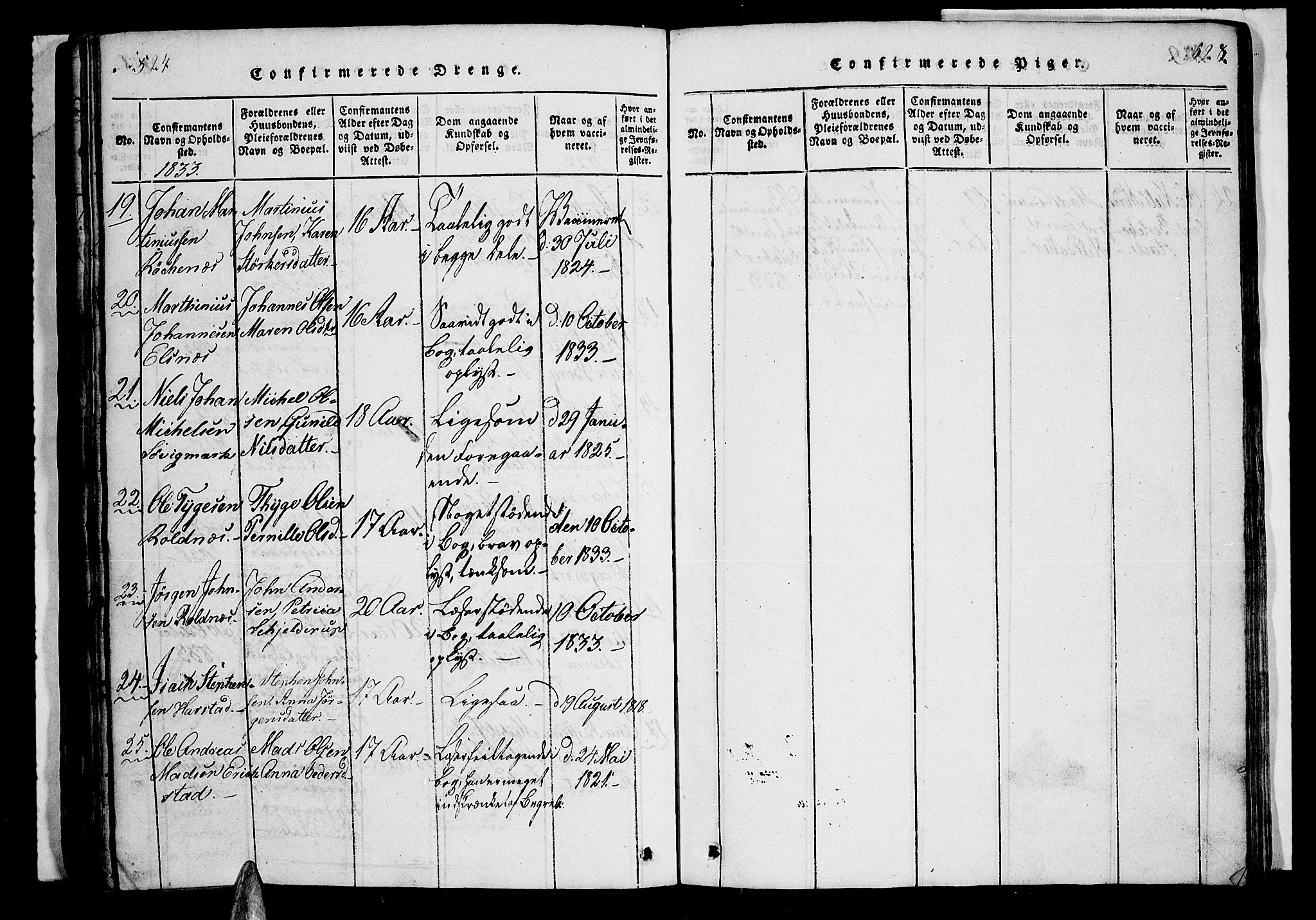 Trondenes sokneprestkontor, AV/SATØ-S-1319/H/Hb/L0003klokker: Klokkerbok nr. 3, 1820-1834, s. 527-528