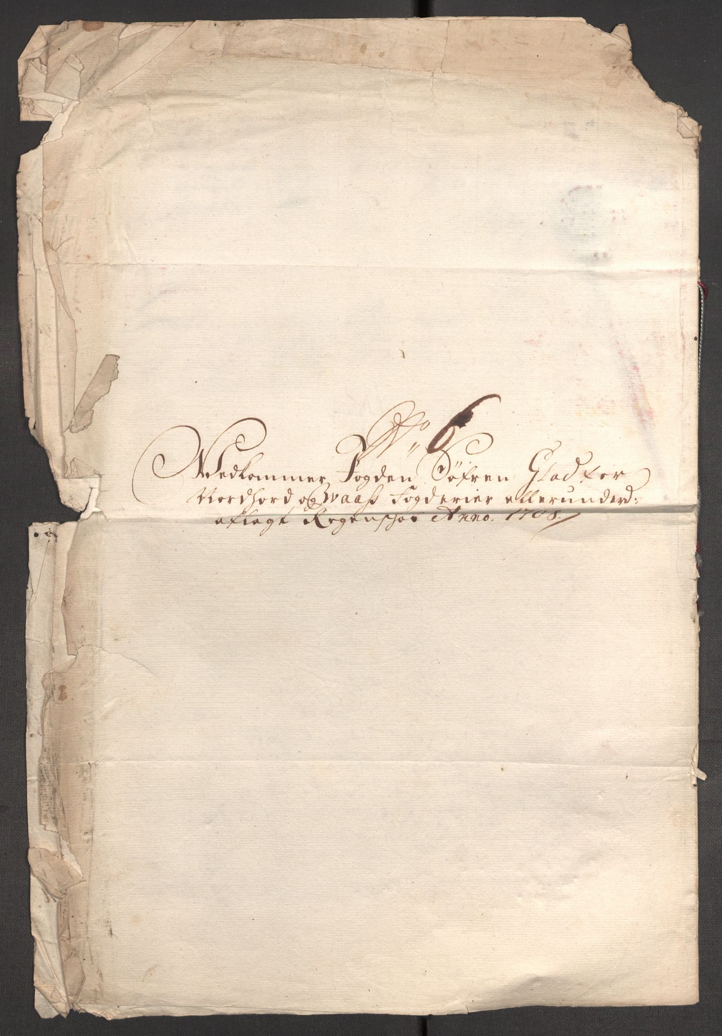 Rentekammeret inntil 1814, Reviderte regnskaper, Fogderegnskap, RA/EA-4092/R51/L3189: Fogderegnskap Nordhordland og Voss, 1708, s. 90