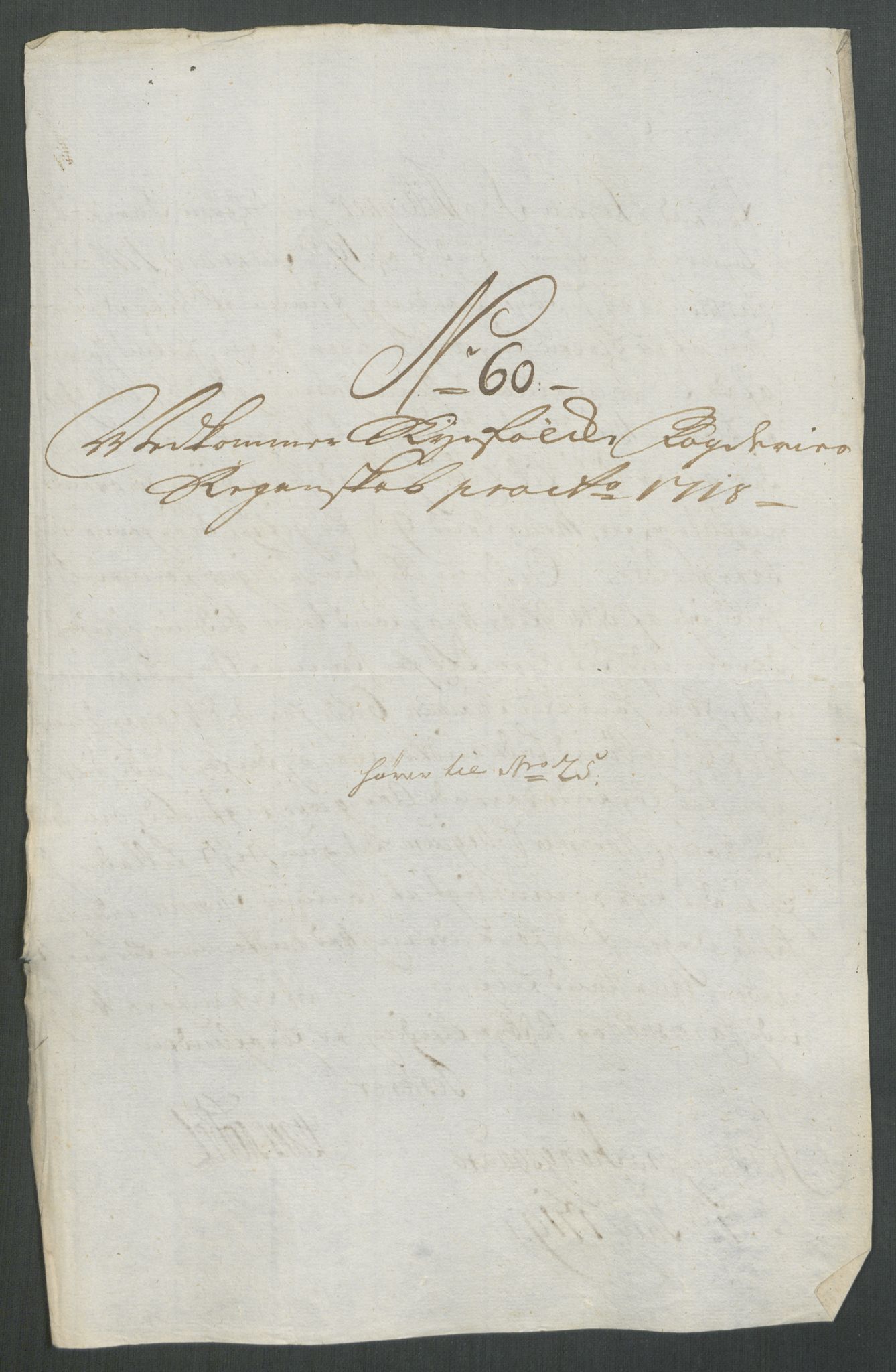 Rentekammeret inntil 1814, Reviderte regnskaper, Fogderegnskap, RA/EA-4092/R47/L2871: Fogderegnskap Ryfylke, 1718, s. 310