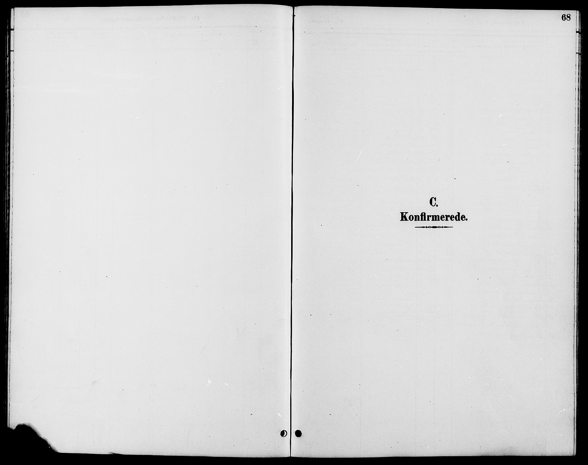 Gjerstad sokneprestkontor, SAK/1111-0014/F/Fb/Fbb/L0004: Klokkerbok nr. B 4, 1890-1910, s. 68