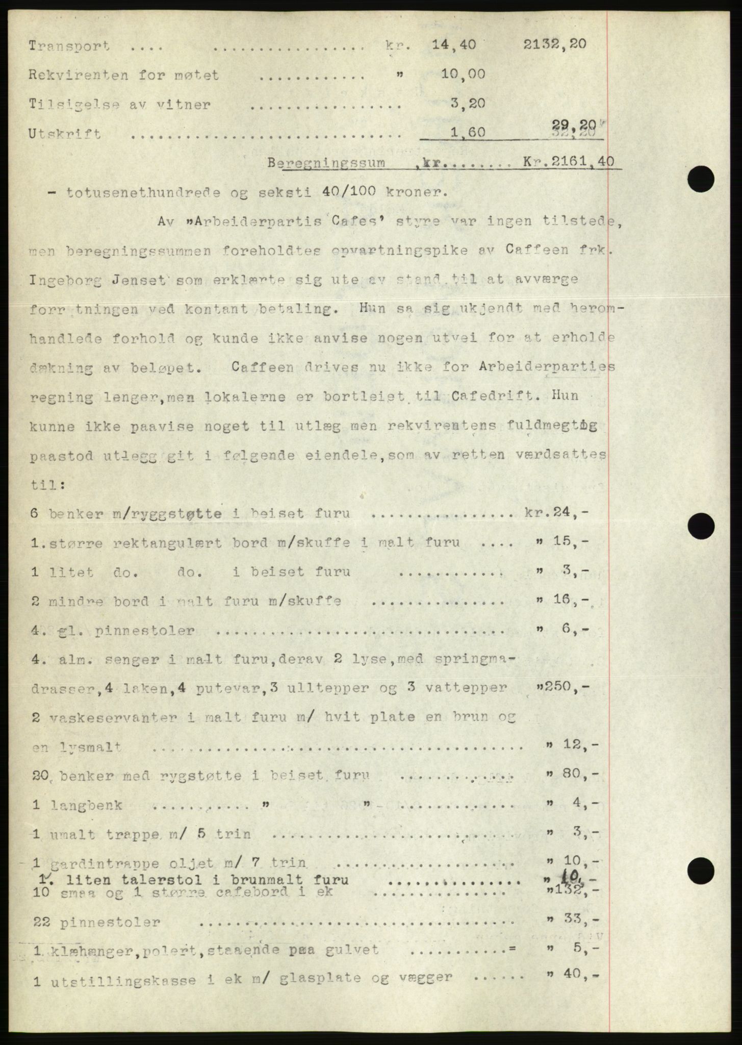 Molde byfogd, AV/SAT-A-0025/2/2C/L0011: Pantebok nr. 11, 1926-1932, Tingl.dato: 31.01.1927