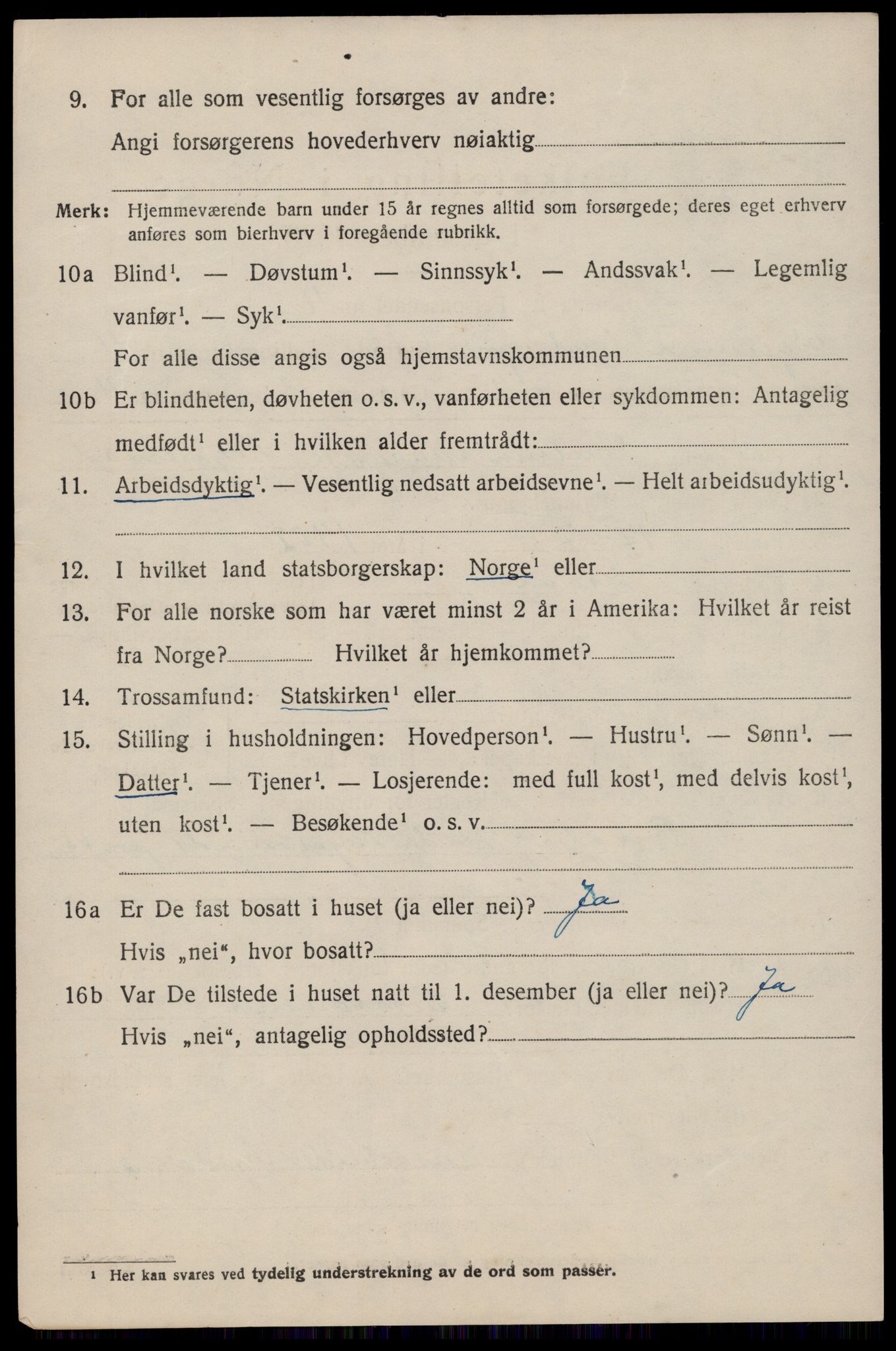 SAST, Folketelling 1920 for 1116 Eigersund herred, 1920, s. 2910