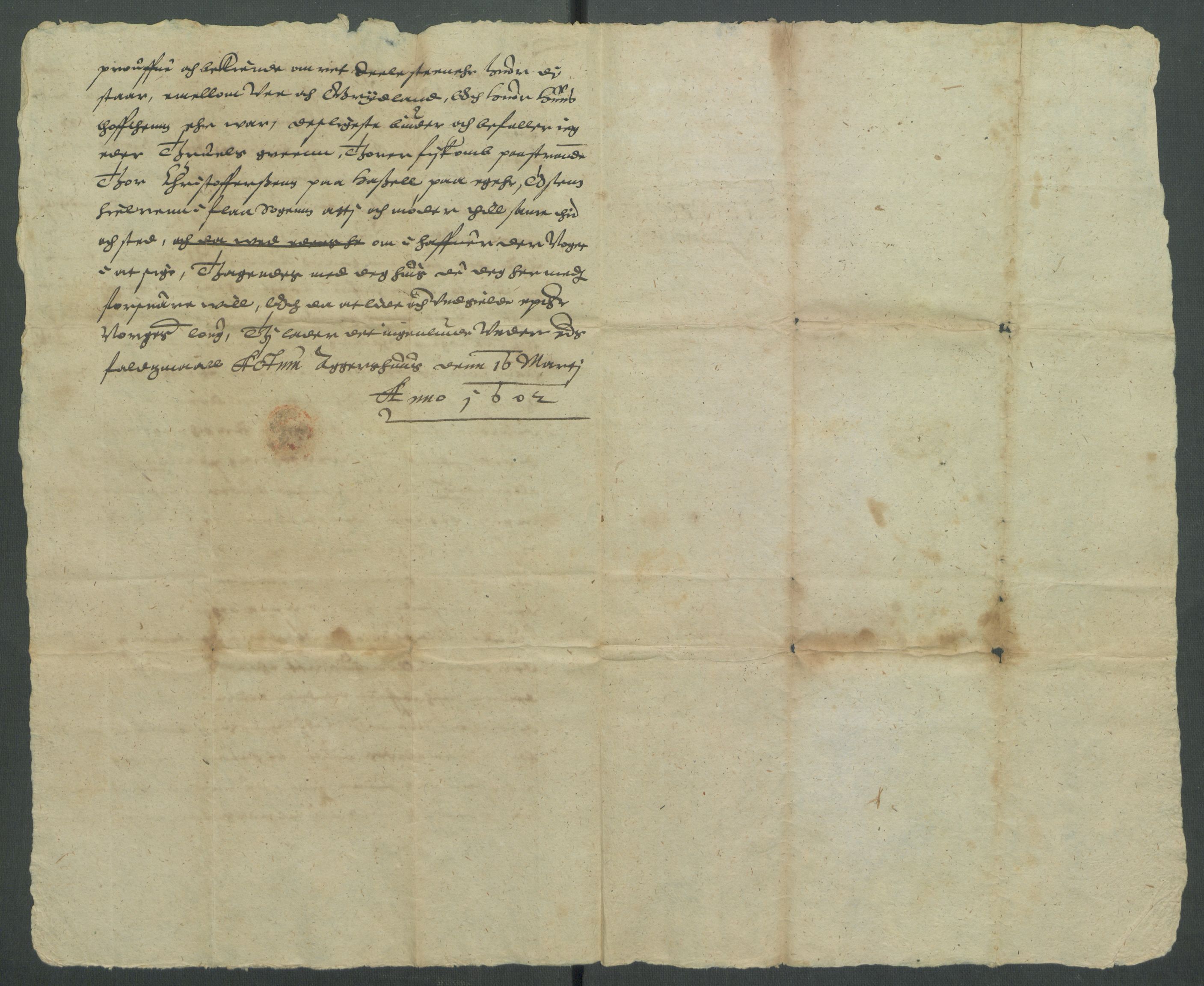 Riksarkivets diplomsamling, AV/RA-EA-5965/F02/L0111: Dokumenter, 1602, s. 13