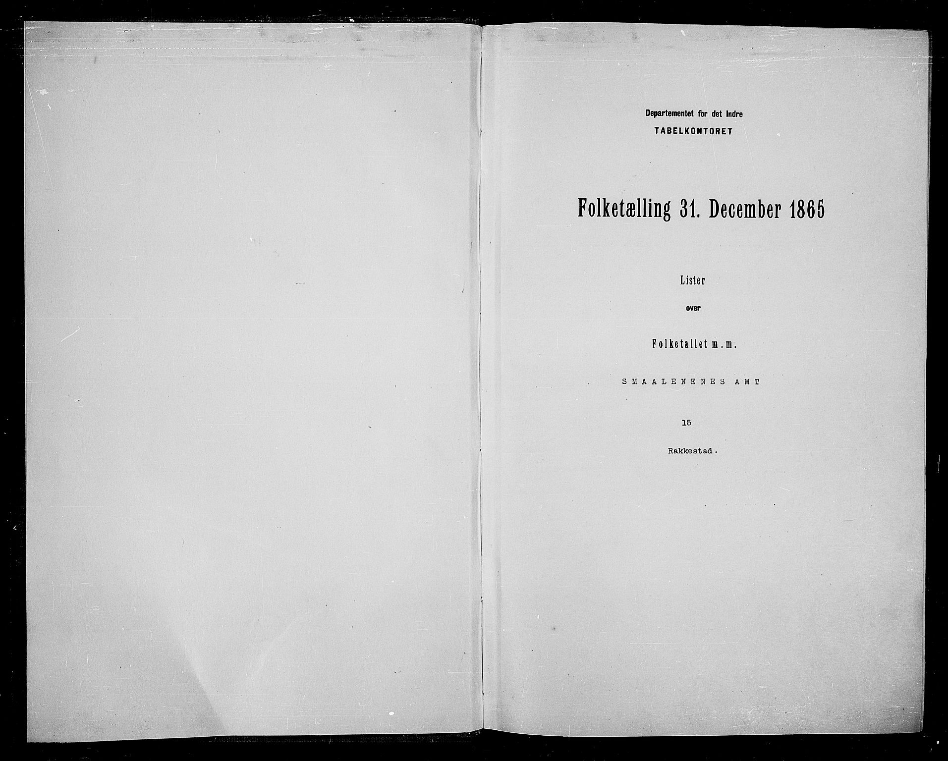 RA, Folketelling 1865 for 0128P Rakkestad prestegjeld, 1865, s. 3