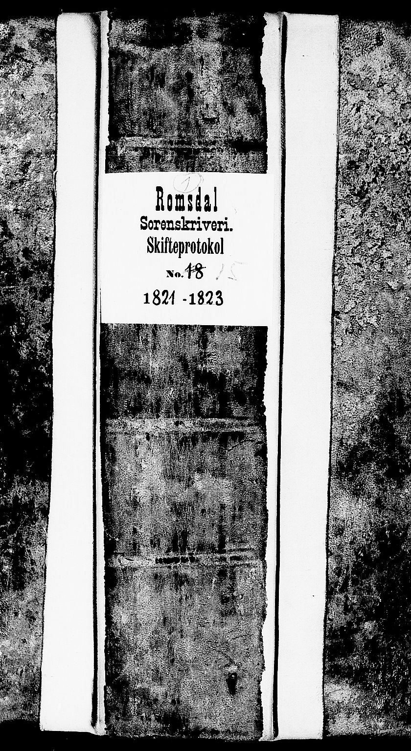 Romsdal sorenskriveri, SAT/A-4149/1/3/3A/L0015: Skifteutlodnings Protokoll 1, 1821-1823