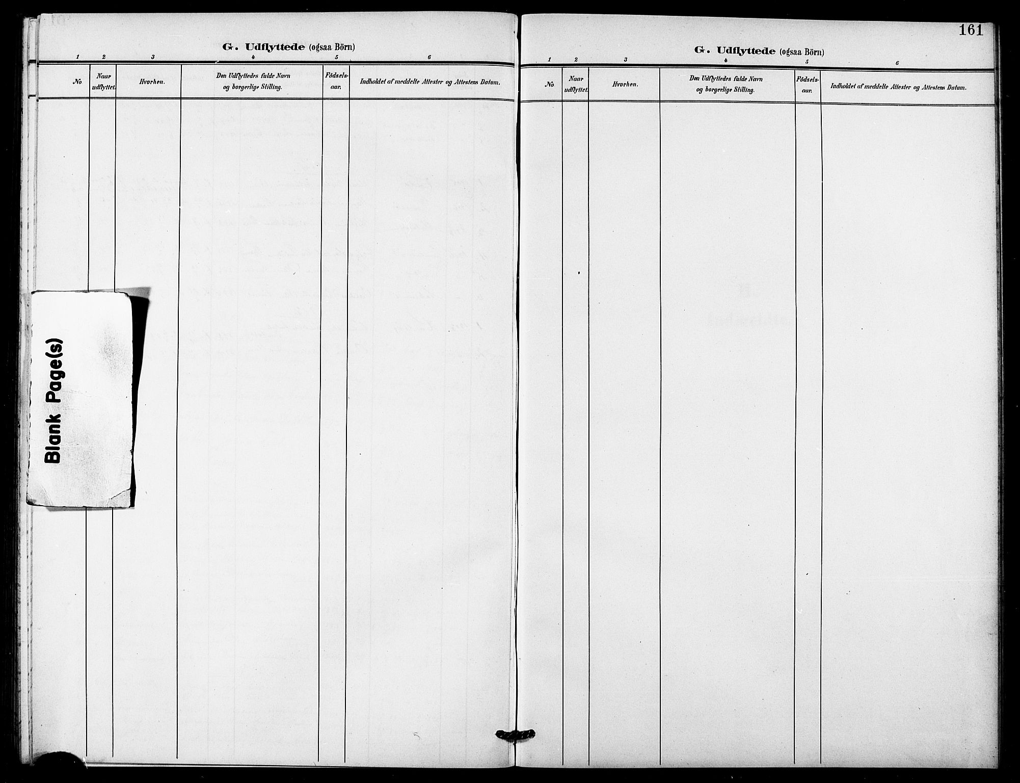 Lenvik sokneprestembete, SATØ/S-1310/H/Ha/Hab/L0022klokker: Klokkerbok nr. 22, 1901-1918, s. 161