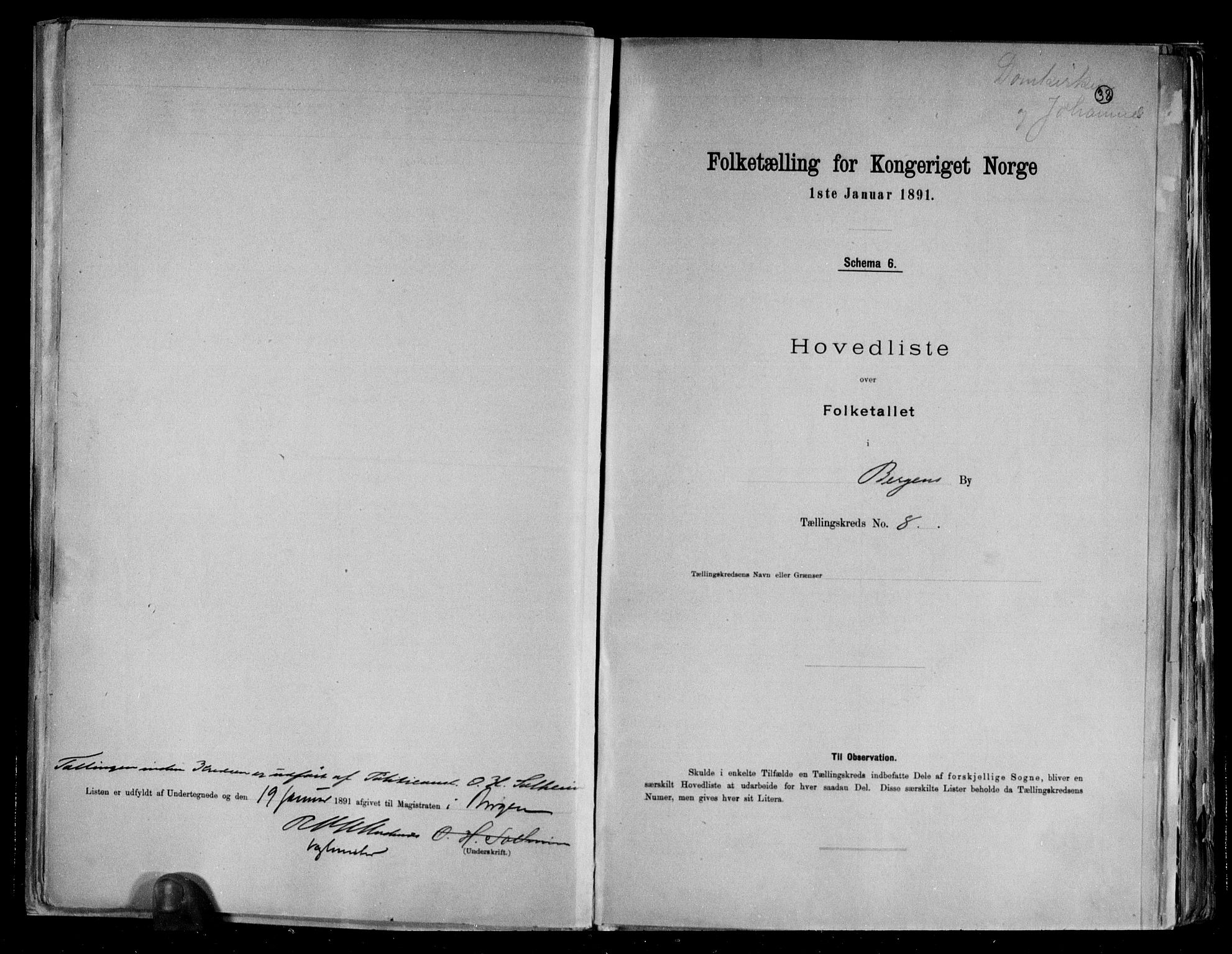 RA, Folketelling 1891 for 1301 Bergen kjøpstad, 1891, s. 38