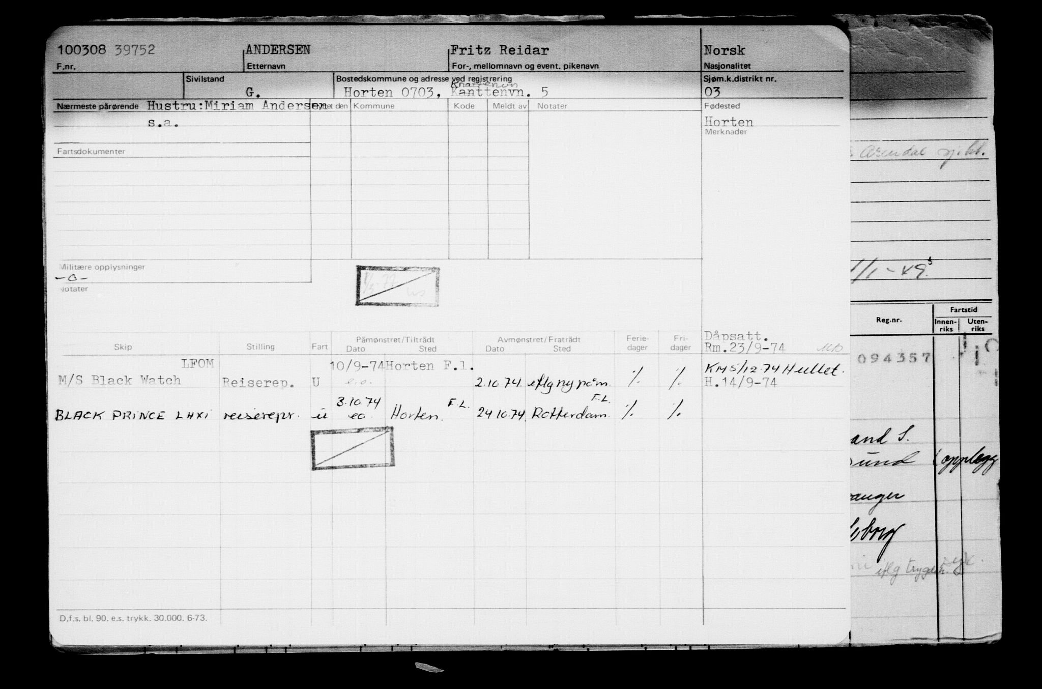 Direktoratet for sjømenn, AV/RA-S-3545/G/Gb/L0076: Hovedkort, 1908, s. 105