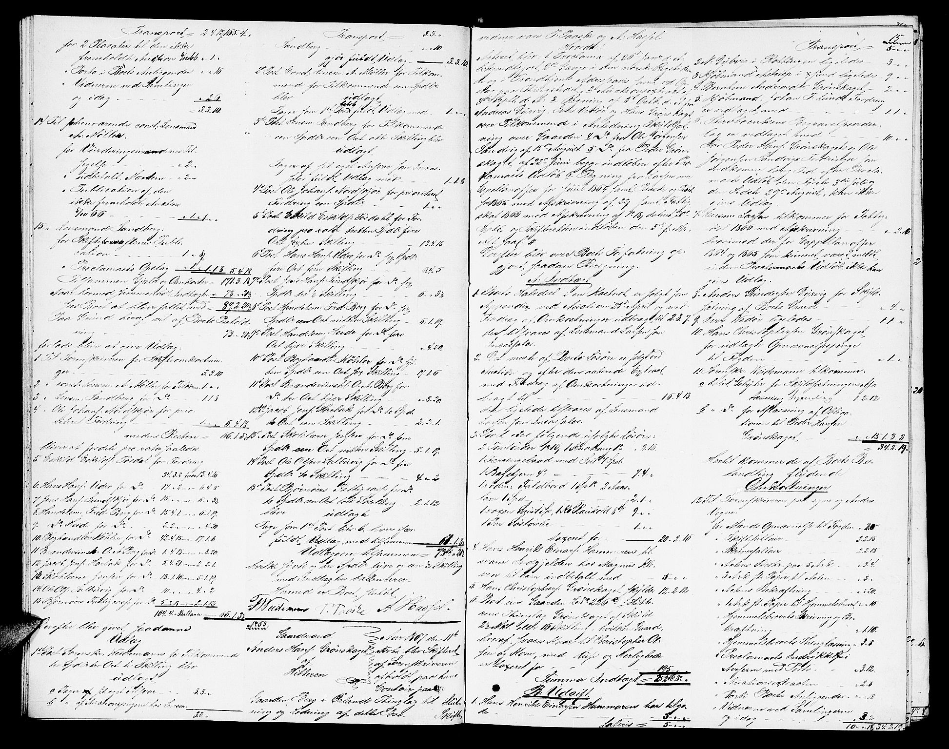 Fosen sorenskriveri, AV/SAT-A-1107/1/3/3A/L0025: Skifteutlodningsprotokoll nr. 4, 1867-1874, s. 15