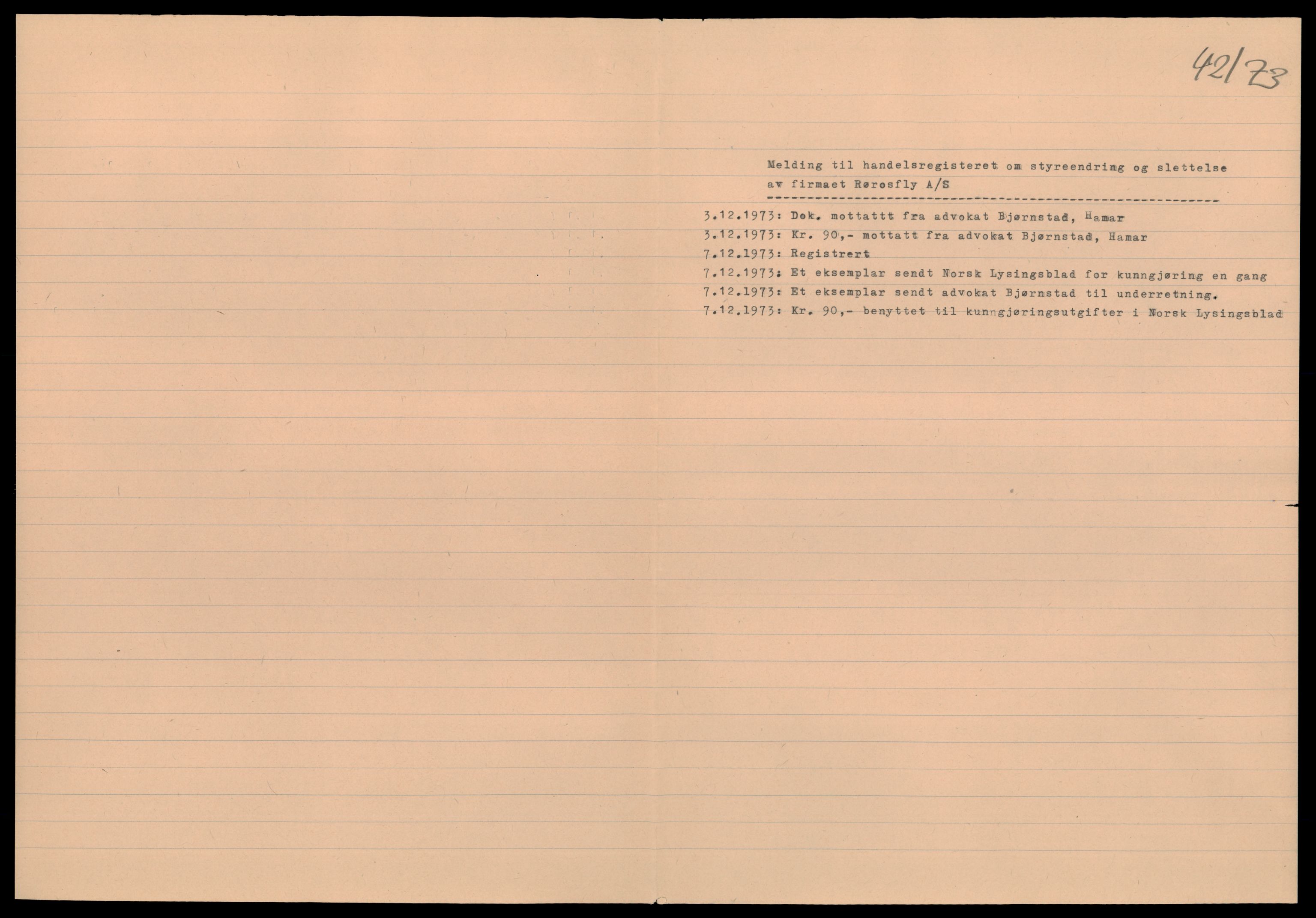 Gauldal sorenskriveri, AV/SAT-A-0014/2/J/Jd/Jdb/L0005: Bilag, aksjeselskap, R, 1944-1990, s. 3