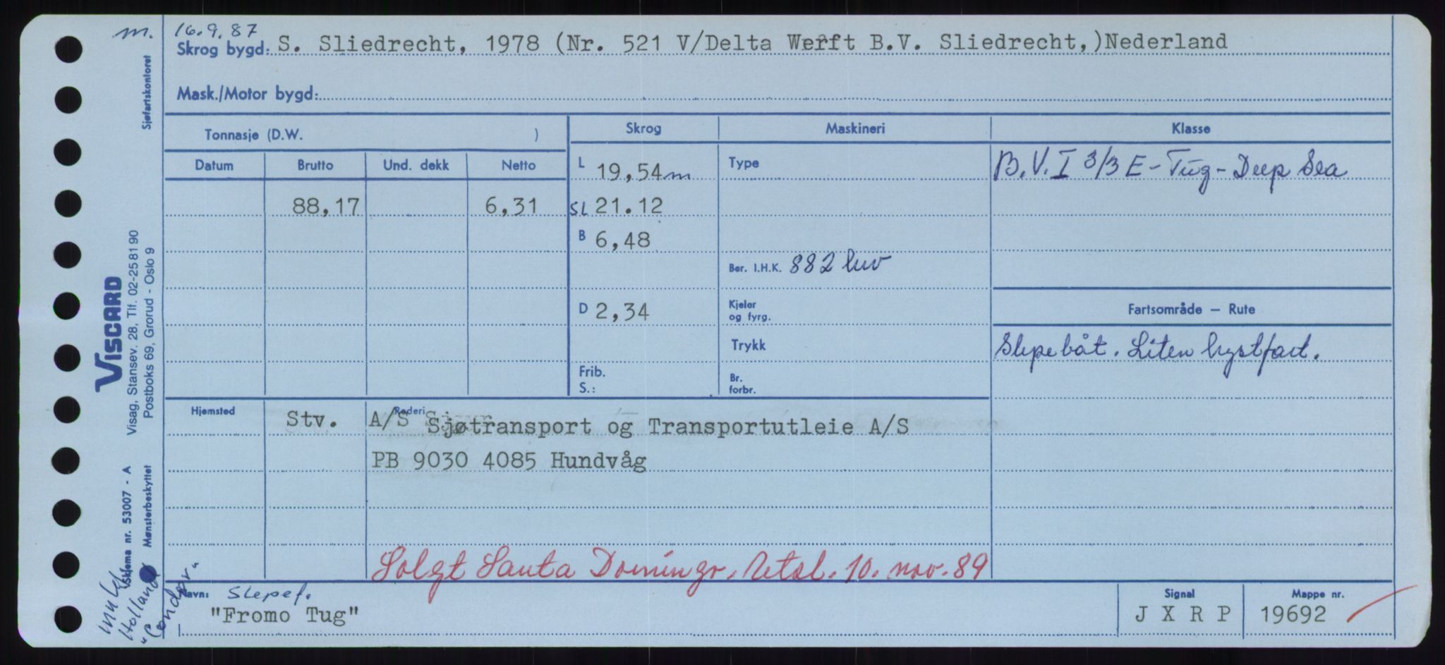 Sjøfartsdirektoratet med forløpere, Skipsmålingen, AV/RA-S-1627/H/Hd/L0011: Fartøy, Fla-Får, s. 511