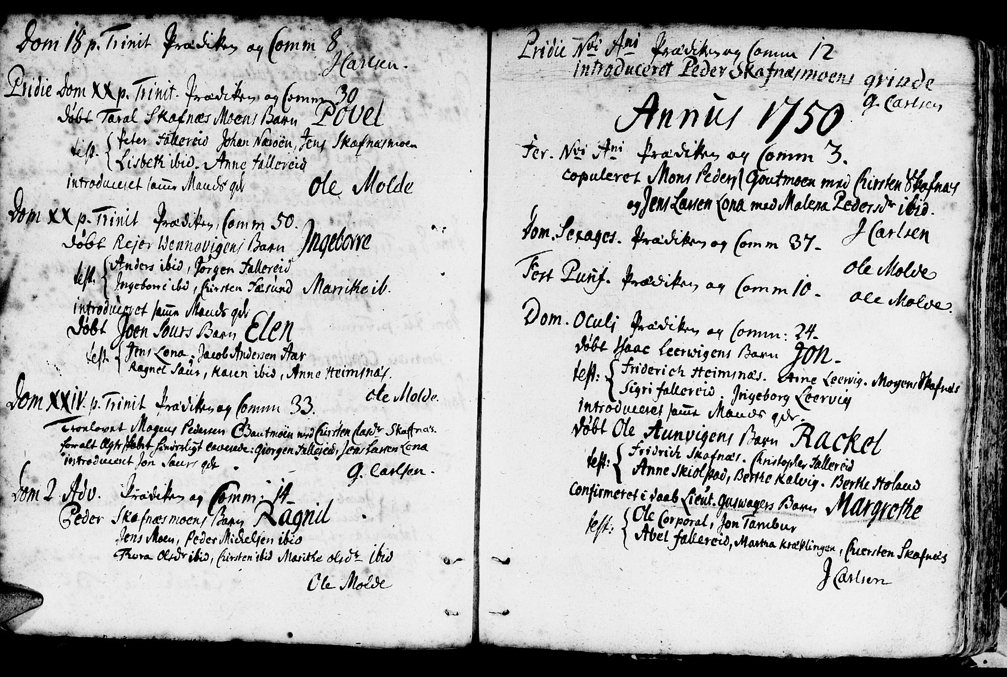 Ministerialprotokoller, klokkerbøker og fødselsregistre - Nord-Trøndelag, AV/SAT-A-1458/783/L0659: Ministerialbok nr. 783A01, 1689-1814
