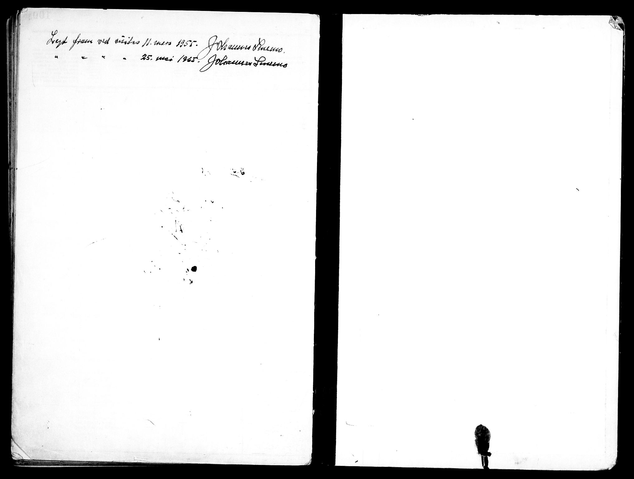 Grefsen prestekontor Kirkebøker, AV/SAO-A-10237a/H/Ha/L0002: Lysningsprotokoll nr. 2, 1950-1960