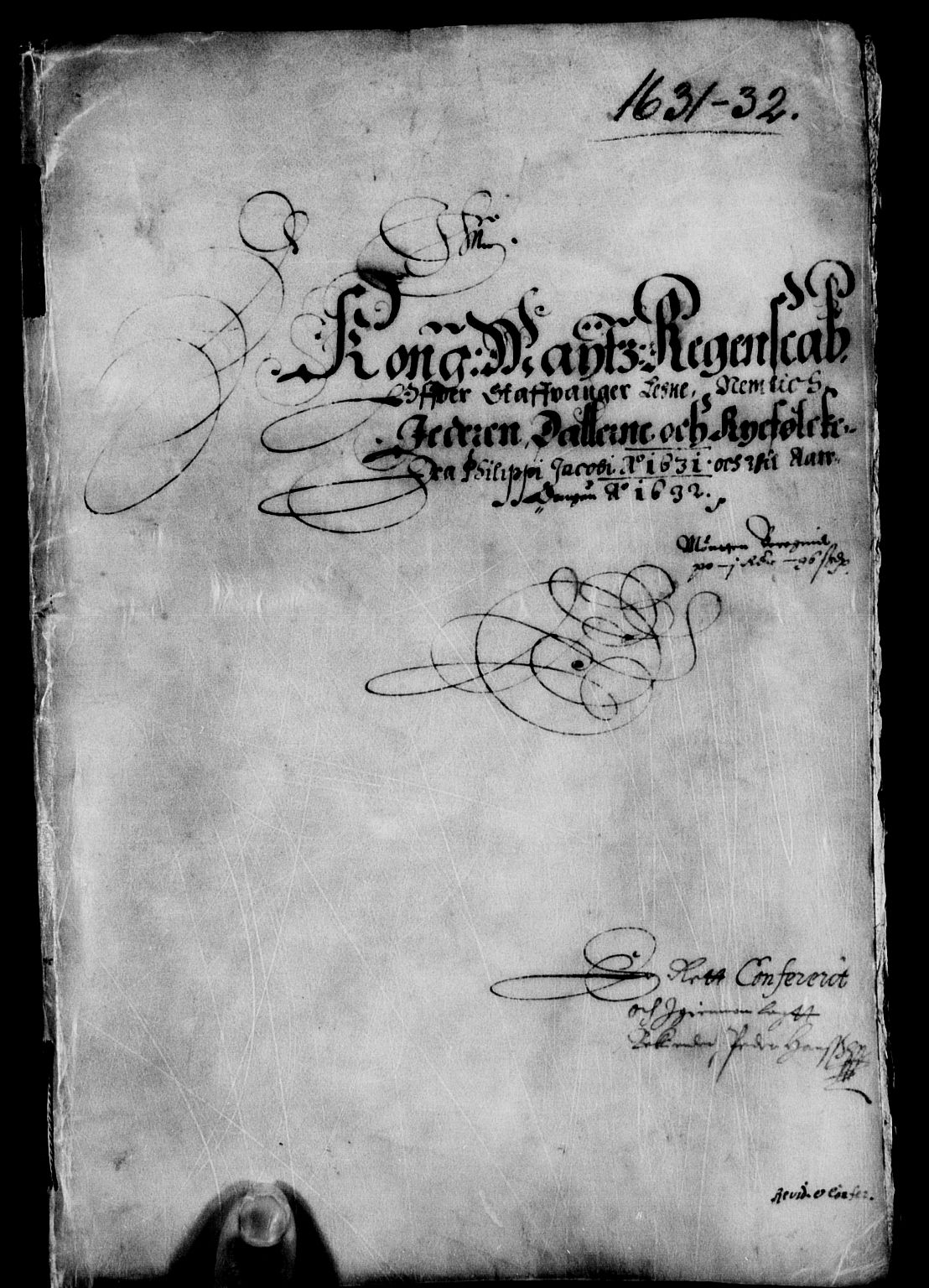 Rentekammeret inntil 1814, Reviderte regnskaper, Lensregnskaper, AV/RA-EA-5023/R/Rb/Rbs/L0015: Stavanger len, 1630-1632