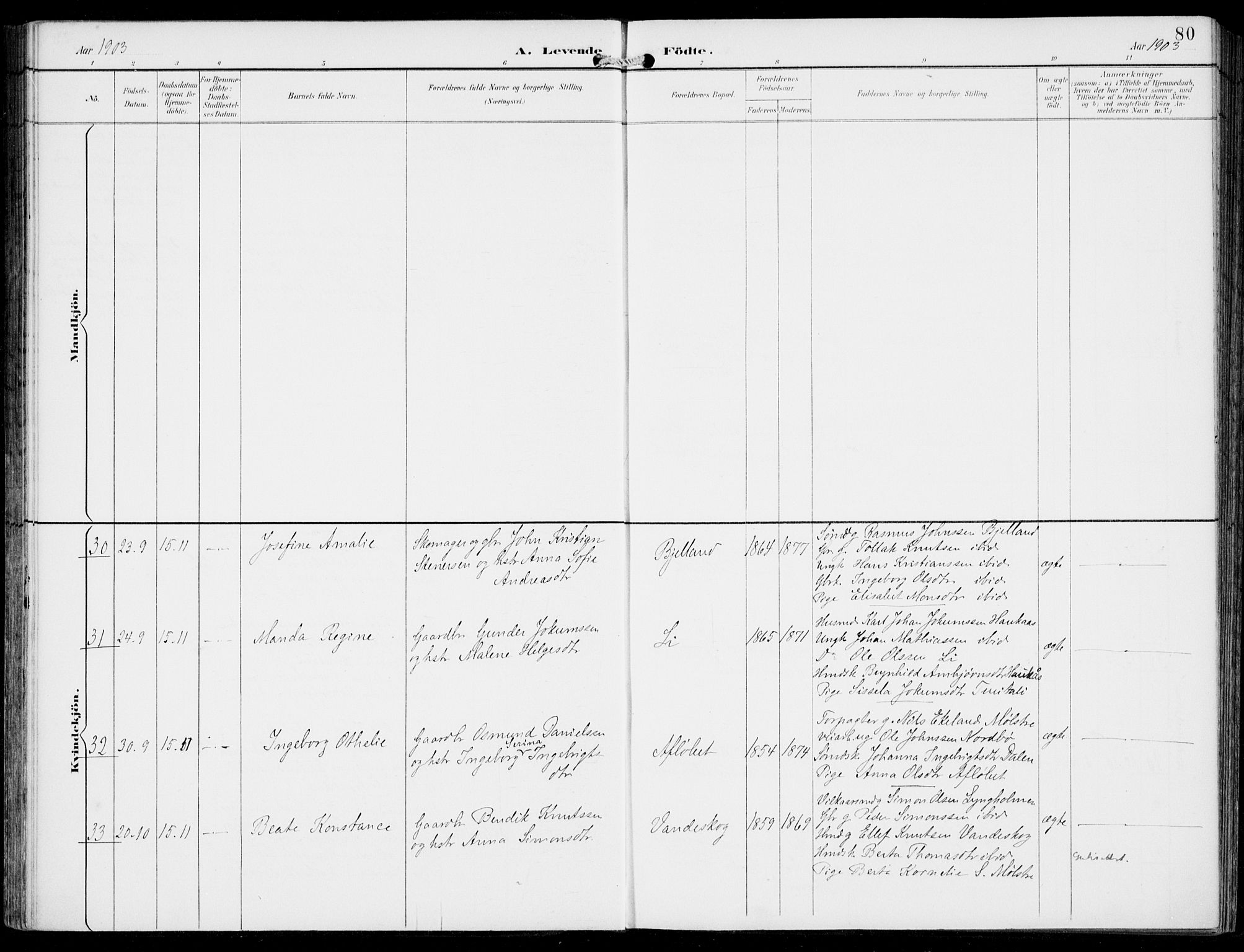 Sveio Sokneprestembete, AV/SAB-A-78501/H/Haa: Ministerialbok nr. B  3, 1894-1906, s. 80