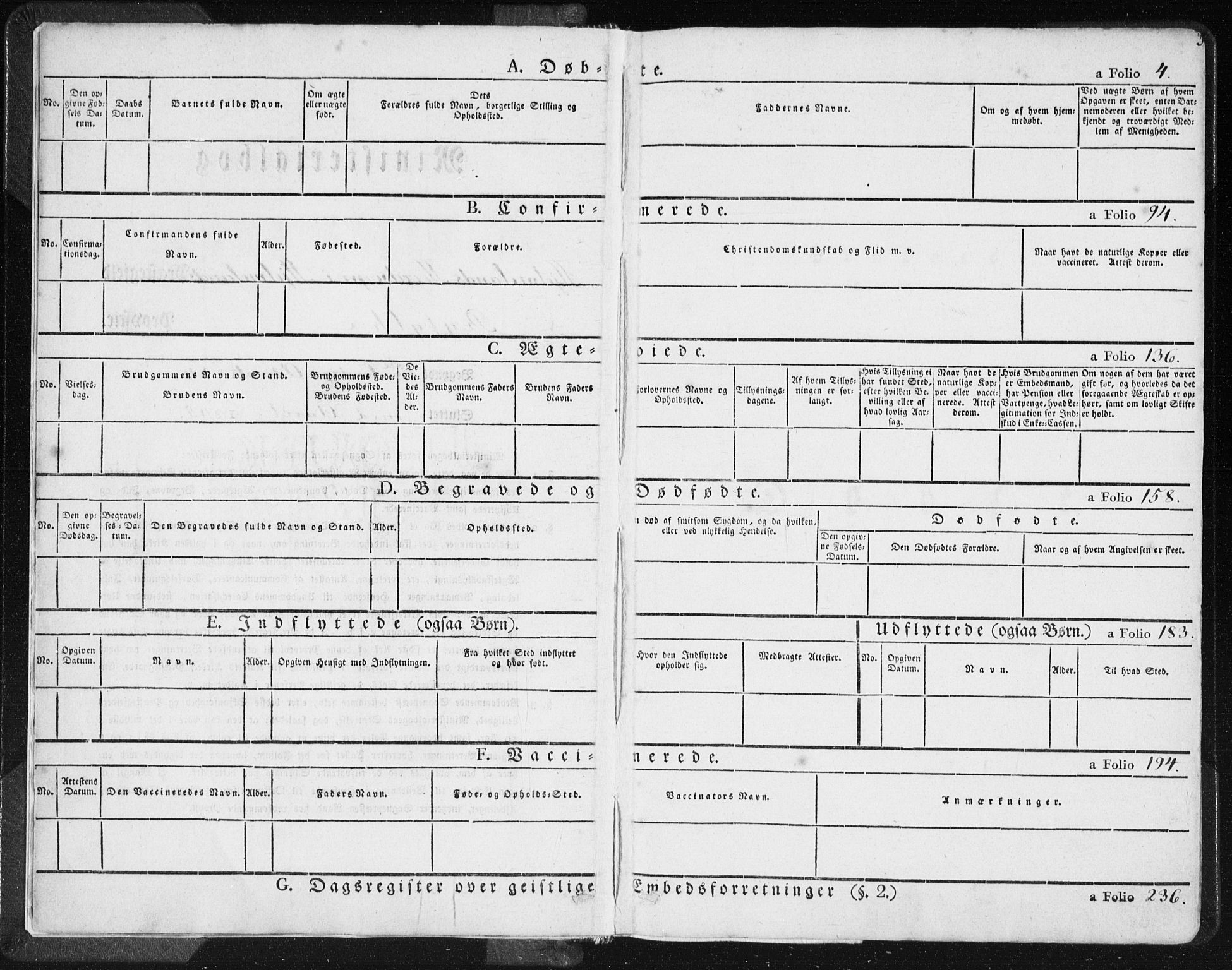 Hjelmeland sokneprestkontor, AV/SAST-A-101843/01/IV/L0006: Ministerialbok nr. A 6, 1834-1845, s. 4