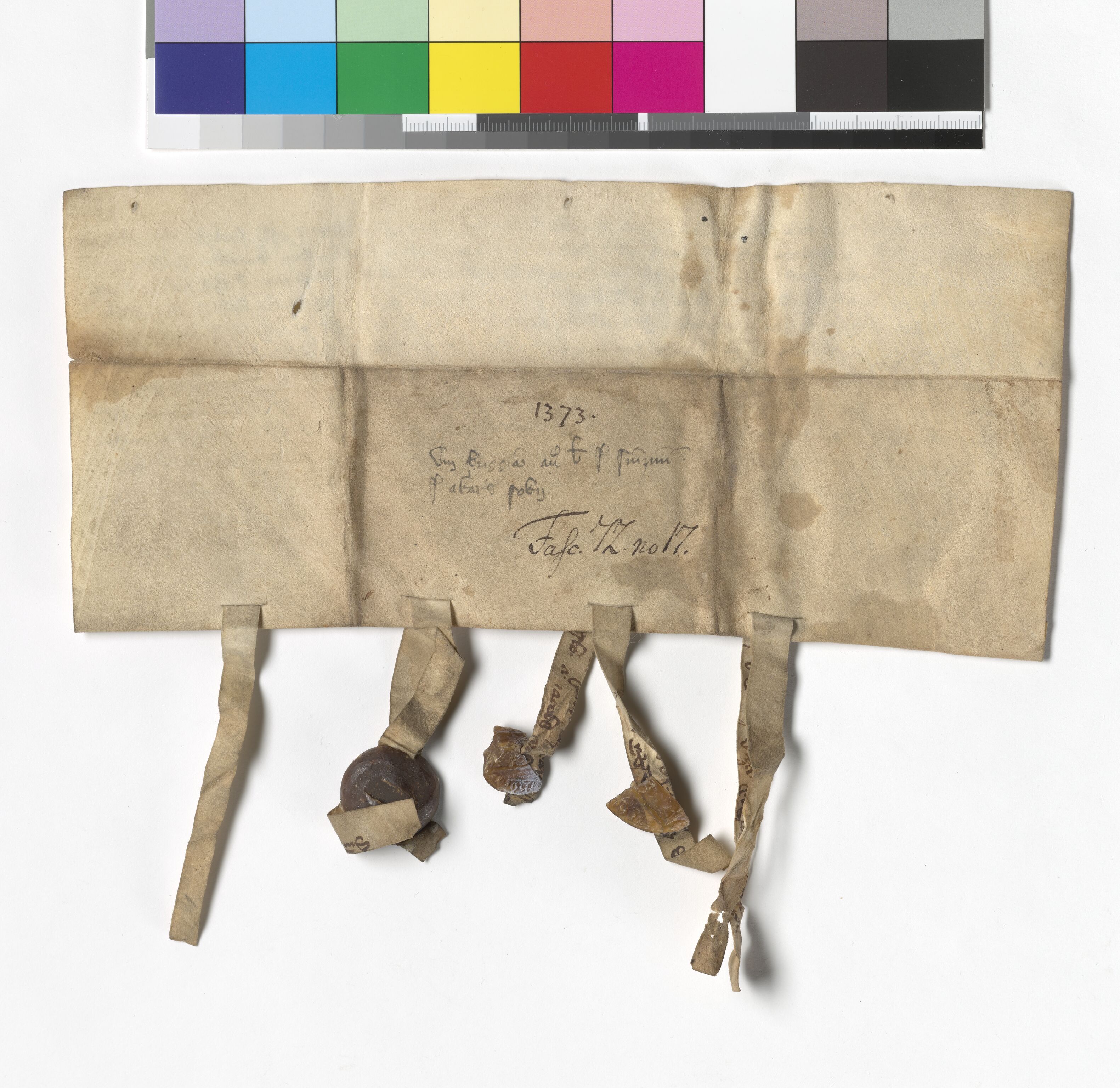 Riksarkivets diplomsamling, AV/RA-EA-5965/F05/L0177: NRA AM fasc. 72 nr. 10-17, 1372-1373, s. 13