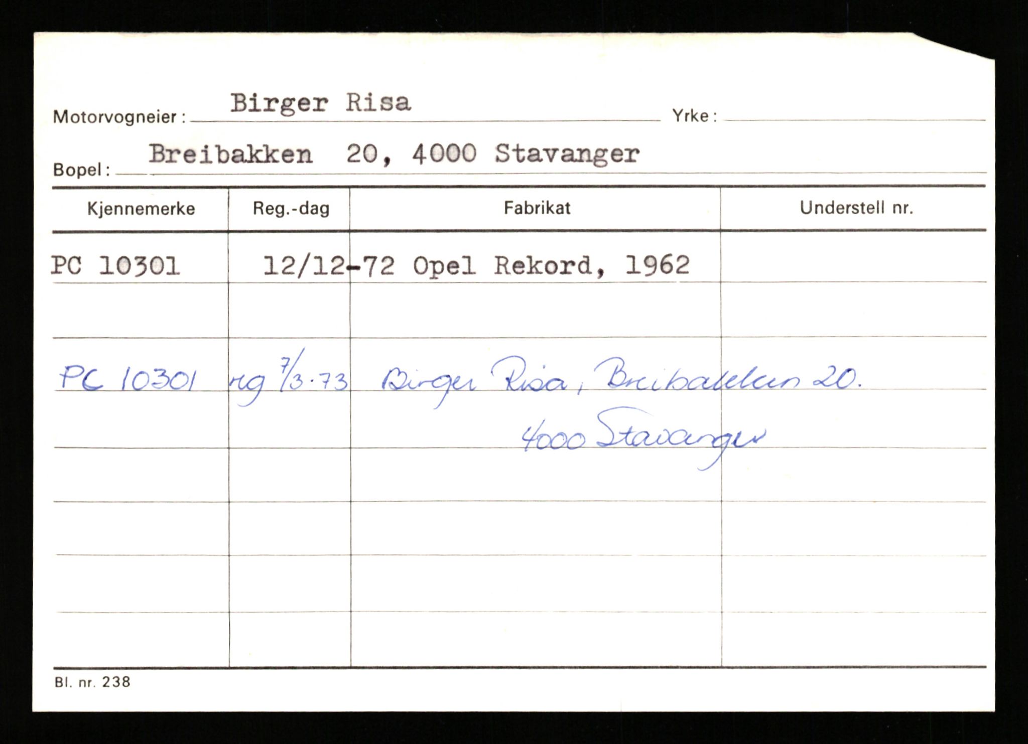 Stavanger trafikkstasjon, AV/SAST-A-101942/0/G/L0002: Registreringsnummer: 5791 - 10405, 1930-1971, s. 3128