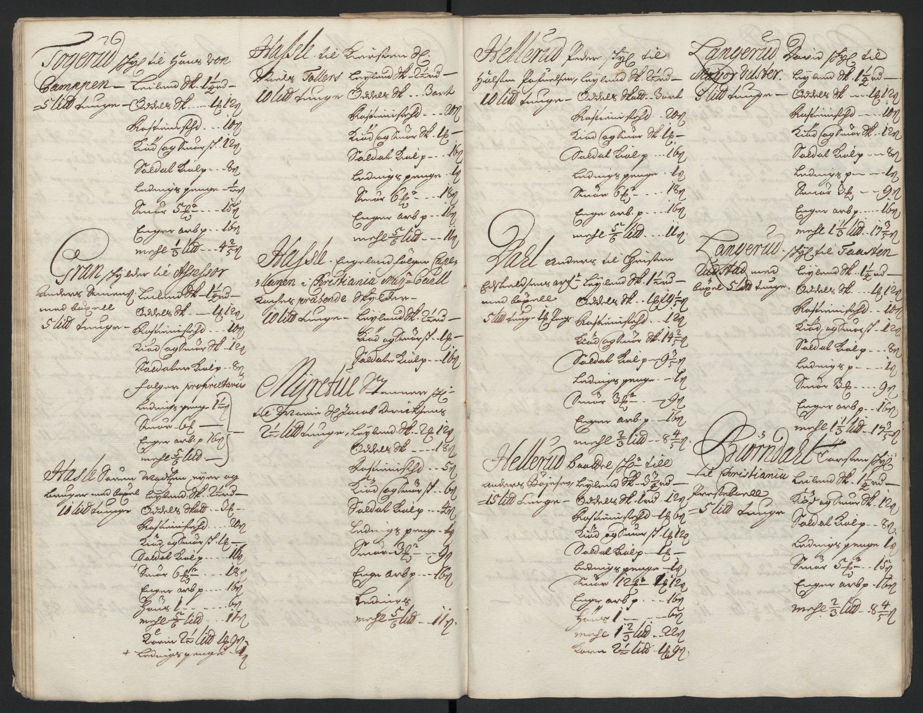 Rentekammeret inntil 1814, Reviderte regnskaper, Fogderegnskap, AV/RA-EA-4092/R10/L0440: Fogderegnskap Aker og Follo, 1696-1697, s. 38