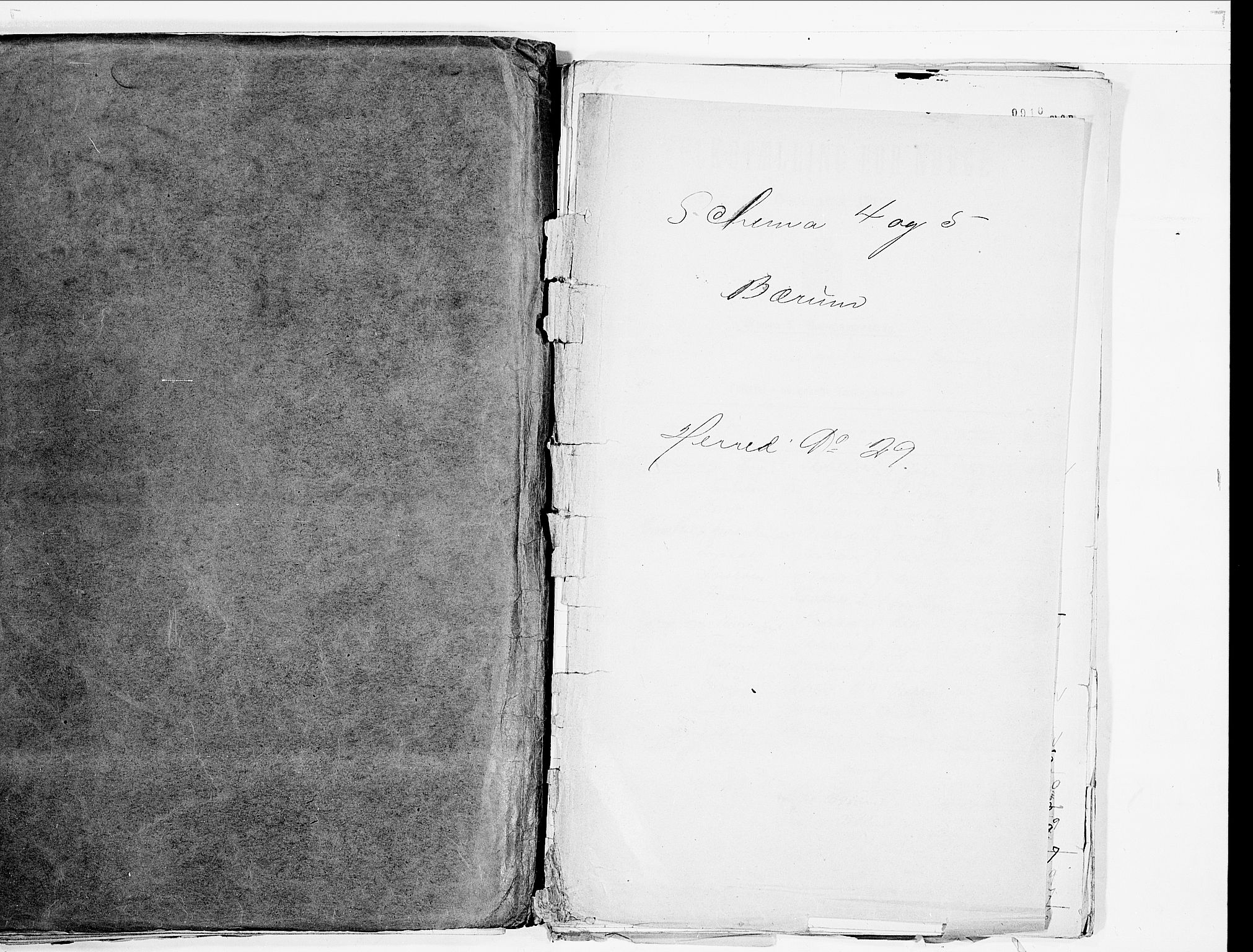 SAO, Folketelling 1900 for 0219 Bærum herred, 1900, s. 1