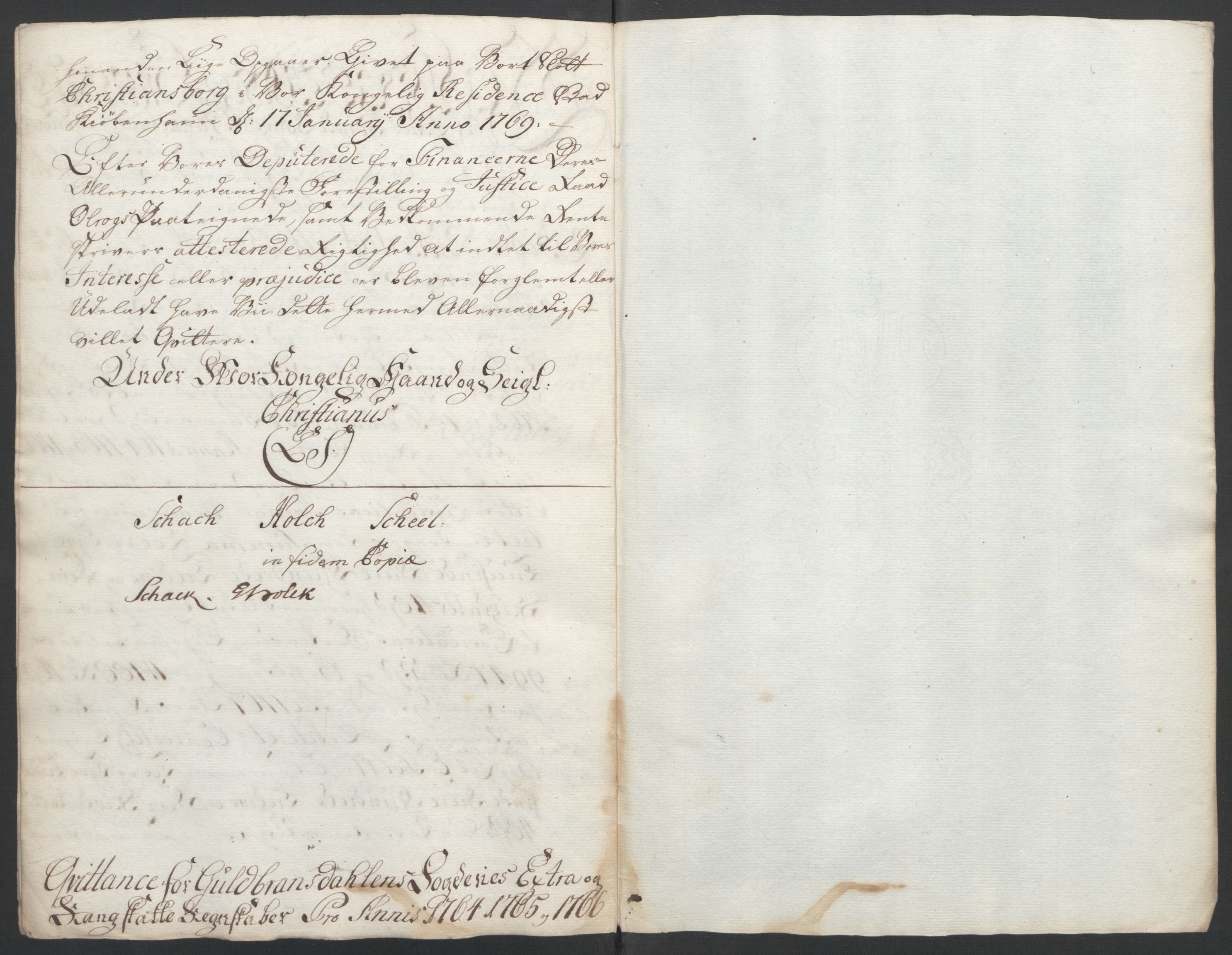 Rentekammeret inntil 1814, Reviderte regnskaper, Fogderegnskap, RA/EA-4092/R17/L1266: Ekstraskatten Gudbrandsdal, 1762-1766, s. 541