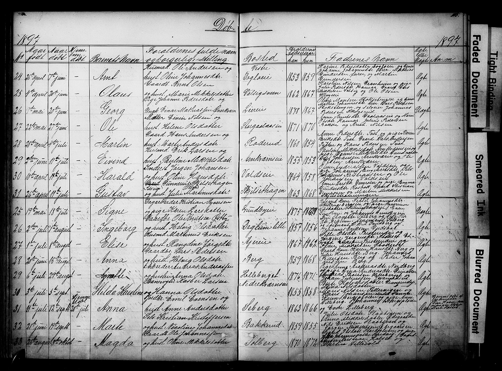 Vang prestekontor, Hedmark, AV/SAH-PREST-008/H/Ha/Hab/L0018: Klokkerbok nr. 18, 1871-1903, s. 115