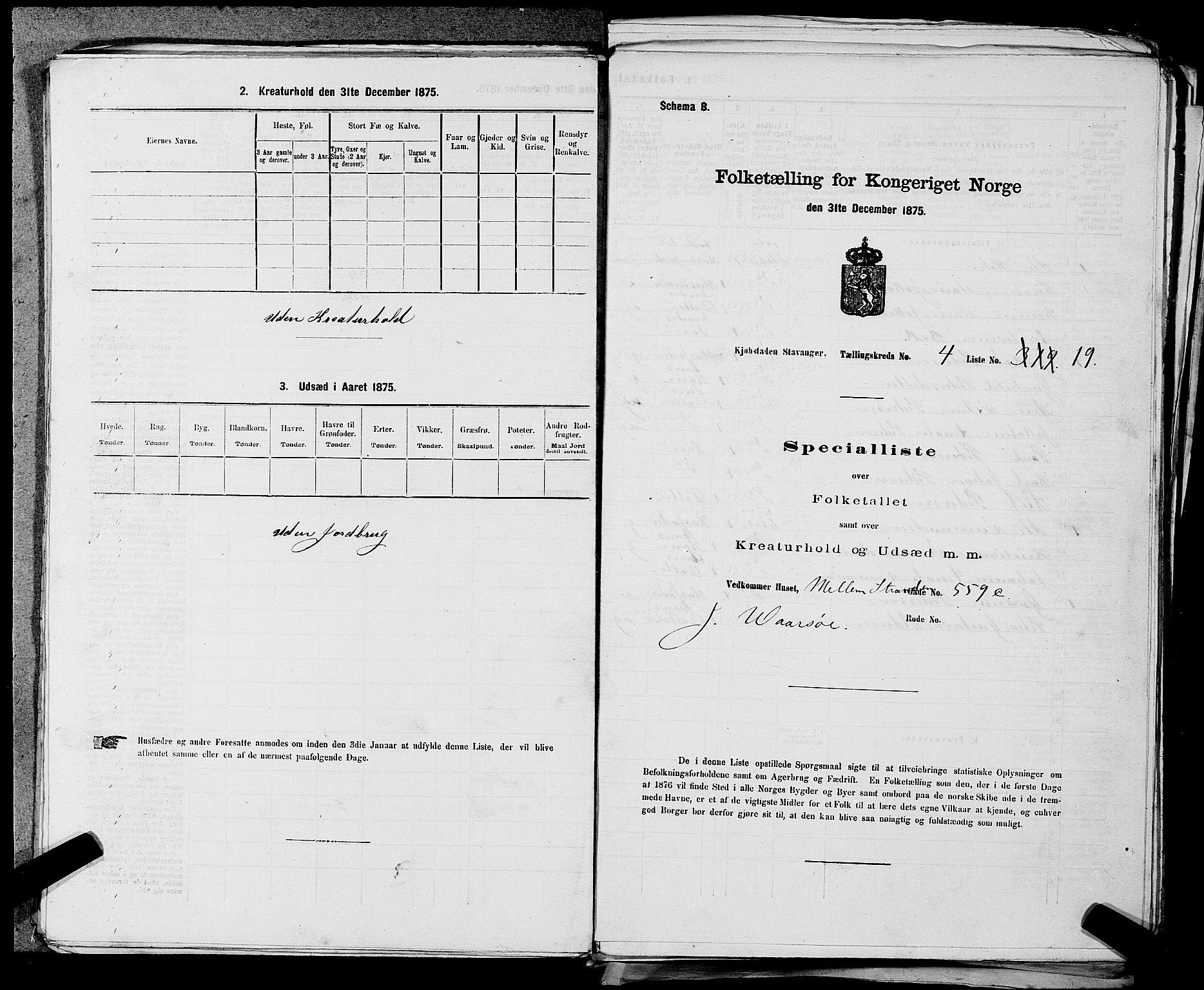 SAST, Folketelling 1875 for 1103 Stavanger kjøpstad, 1875, s. 681