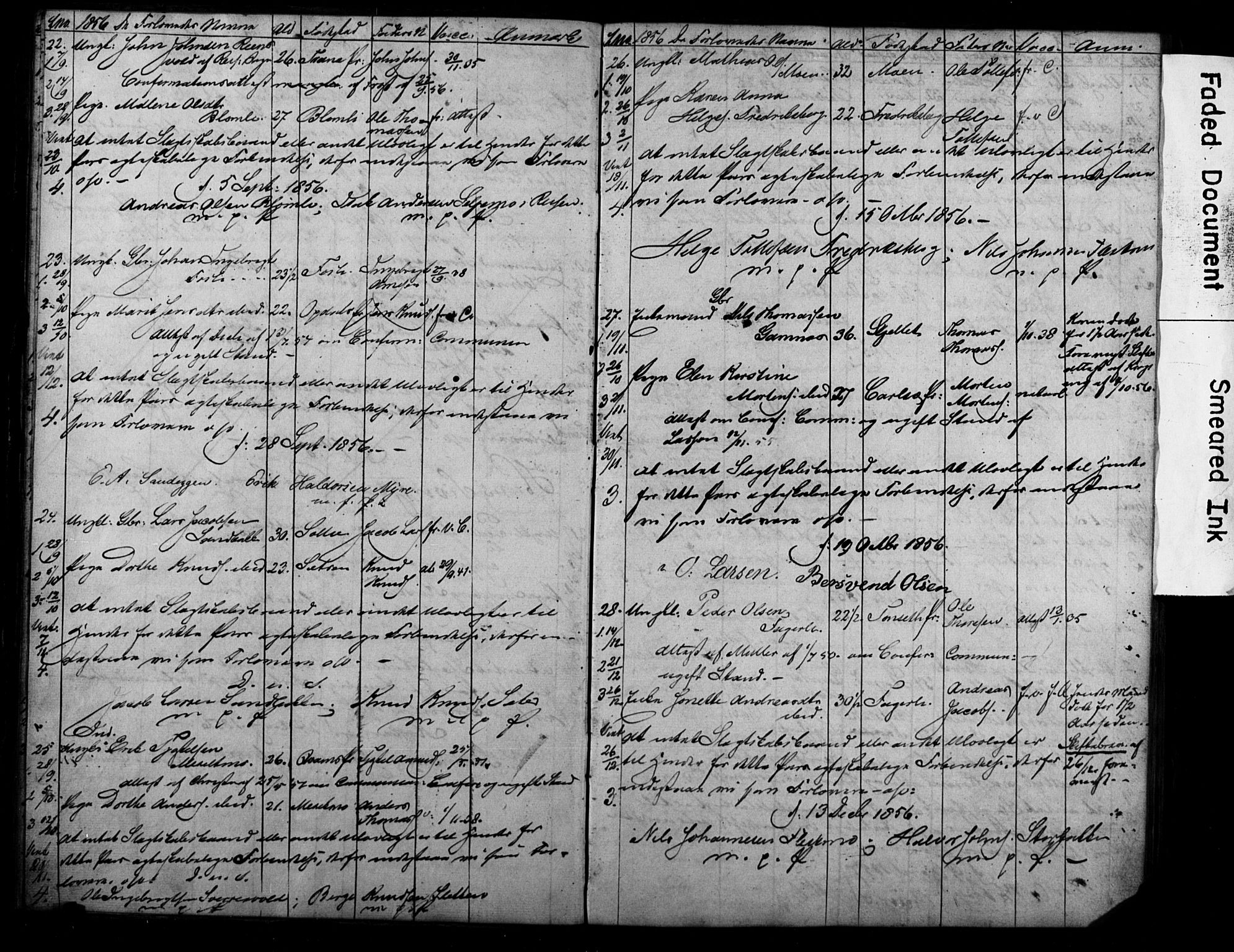 Målselv sokneprestembete, AV/SATØ-S-1311/I/Id/L0037: Lysningsprotokoll nr. 37, 1853-1870