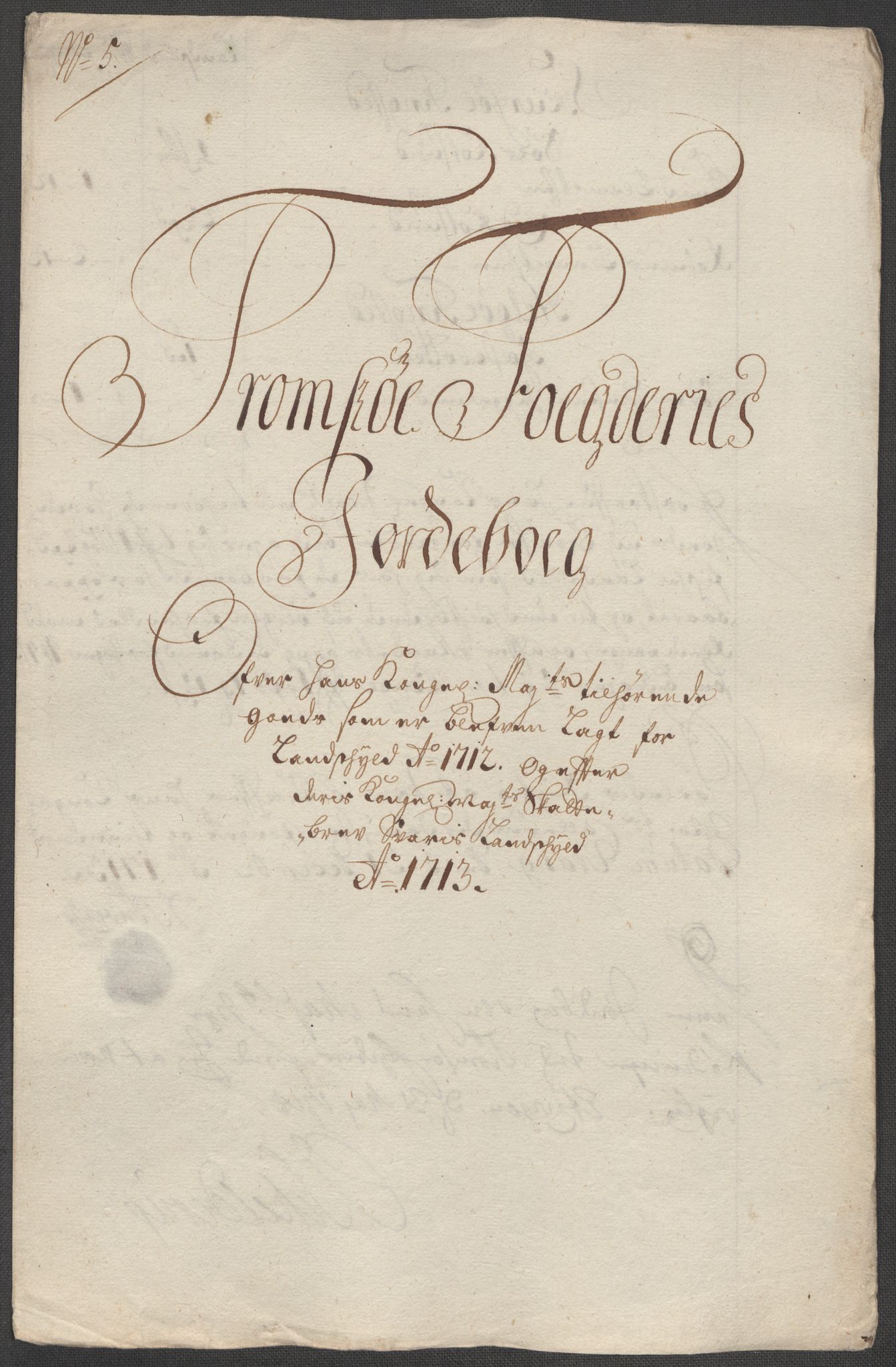 Rentekammeret inntil 1814, Reviderte regnskaper, Fogderegnskap, RA/EA-4092/R68/L4759: Fogderegnskap Senja og Troms, 1713, s. 135