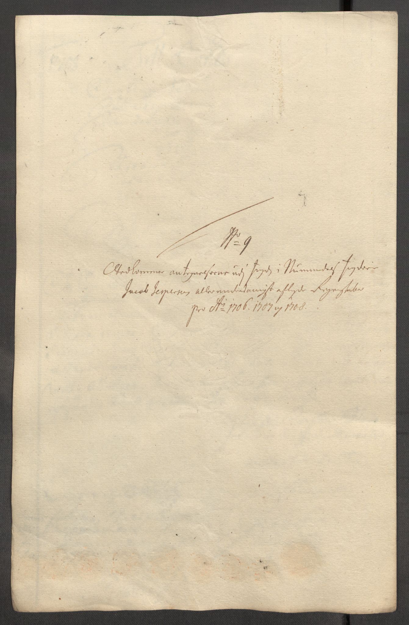 Rentekammeret inntil 1814, Reviderte regnskaper, Fogderegnskap, AV/RA-EA-4092/R64/L4430: Fogderegnskap Namdal, 1707-1708, s. 479