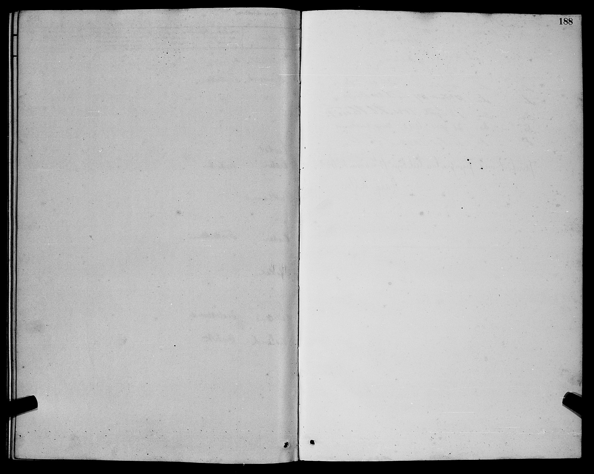 Bakke sokneprestkontor, SAK/1111-0002/F/Fb/Fba/L0002: Klokkerbok nr. B 2, 1879-1893, s. 188
