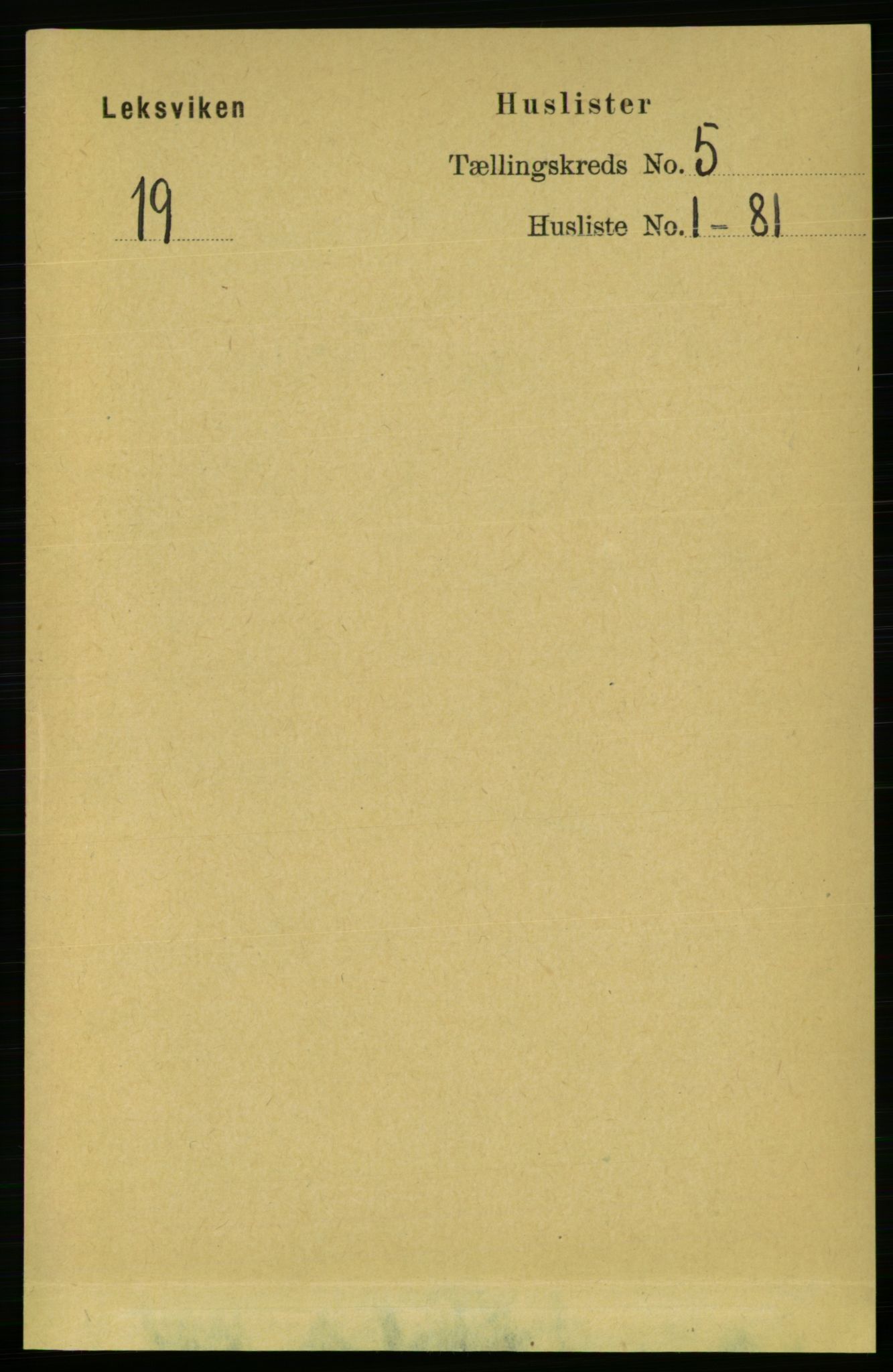 RA, Folketelling 1891 for 1718 Leksvik herred, 1891, s. 2452