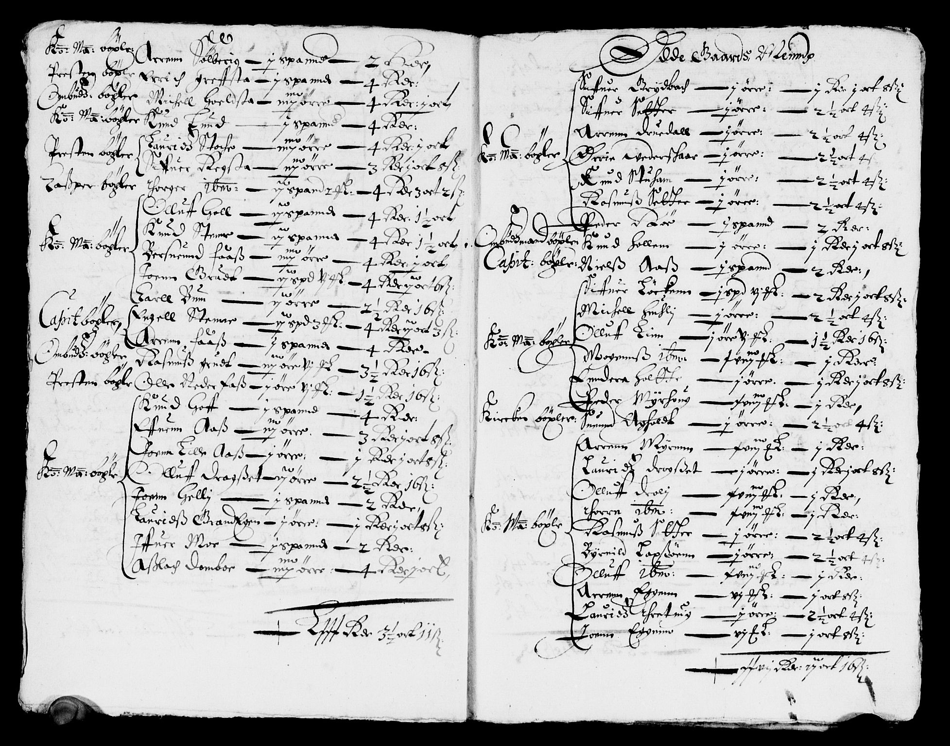 Rentekammeret inntil 1814, Reviderte regnskaper, Lensregnskaper, AV/RA-EA-5023/R/Rb/Rbw/L0118: Trondheim len, 1654-1655
